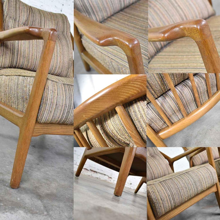 Pair of Ash Group Spindle Back Chairs by Jack Van der