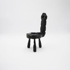 Pair of Ashtrays in Mexican Chair Form