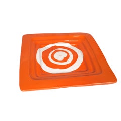 Pair of Ashtrays or Empty Pocket in Ceramic by Il Picchio, Made in Italy, 1970s