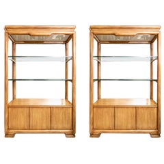 Pair of Asia Modern Style Display Étagères  for Restoration