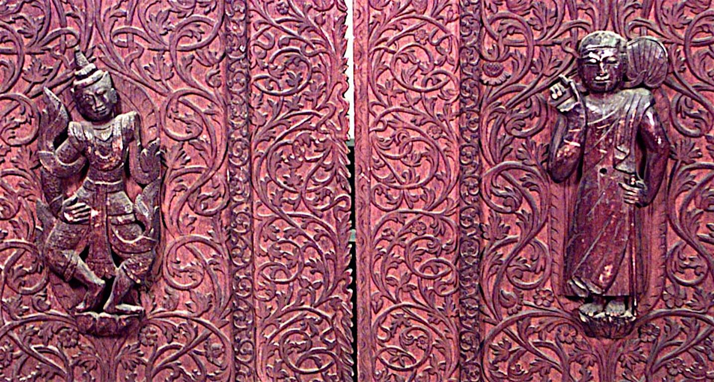 asian door panels
