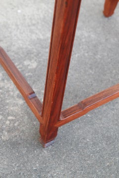 Pair of Ming Style Asian End Tables