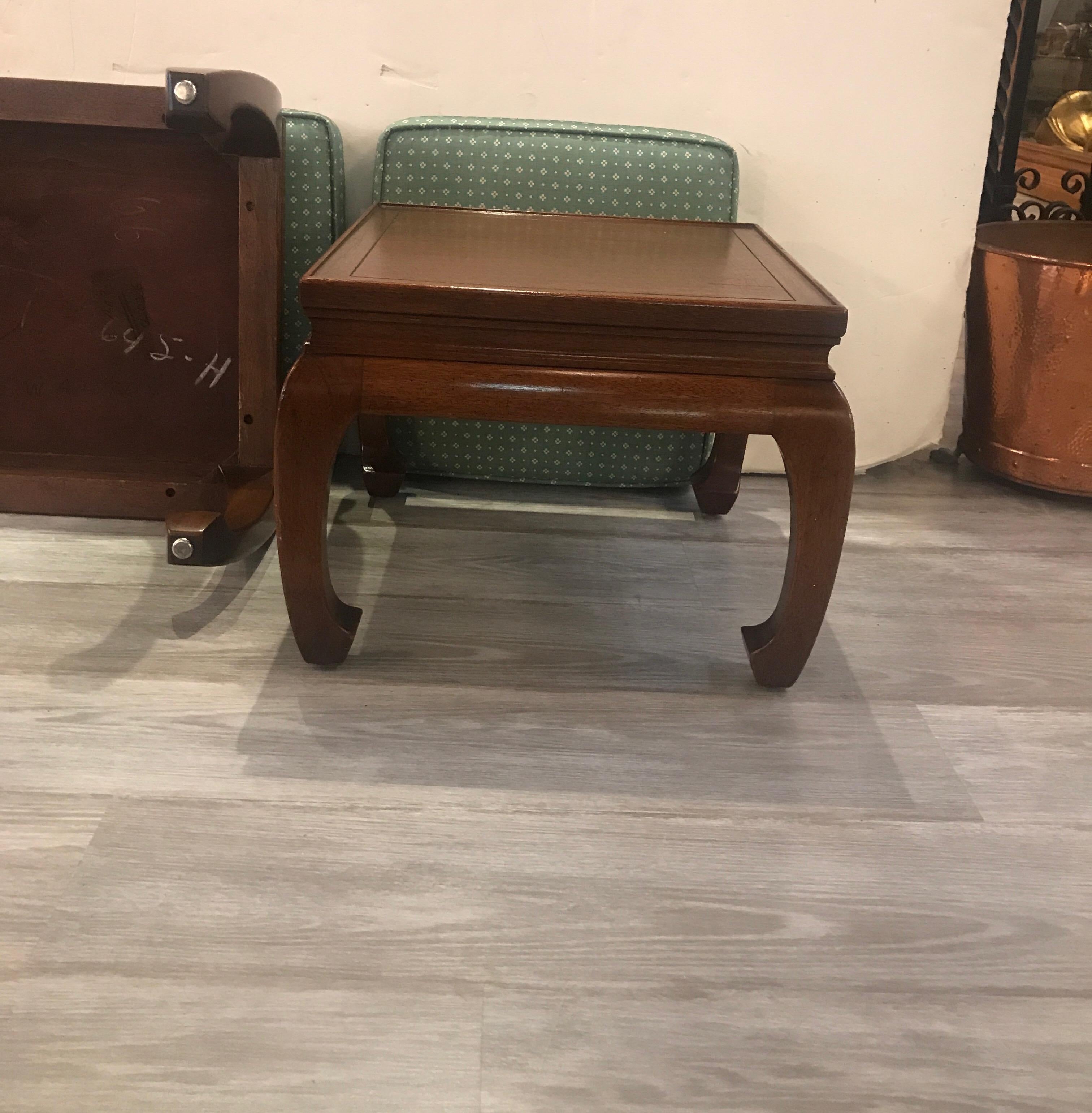 Pair of Asian Style Benches or Stands 1
