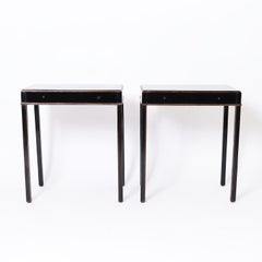 Pair of Asian Style Italian Side Tables