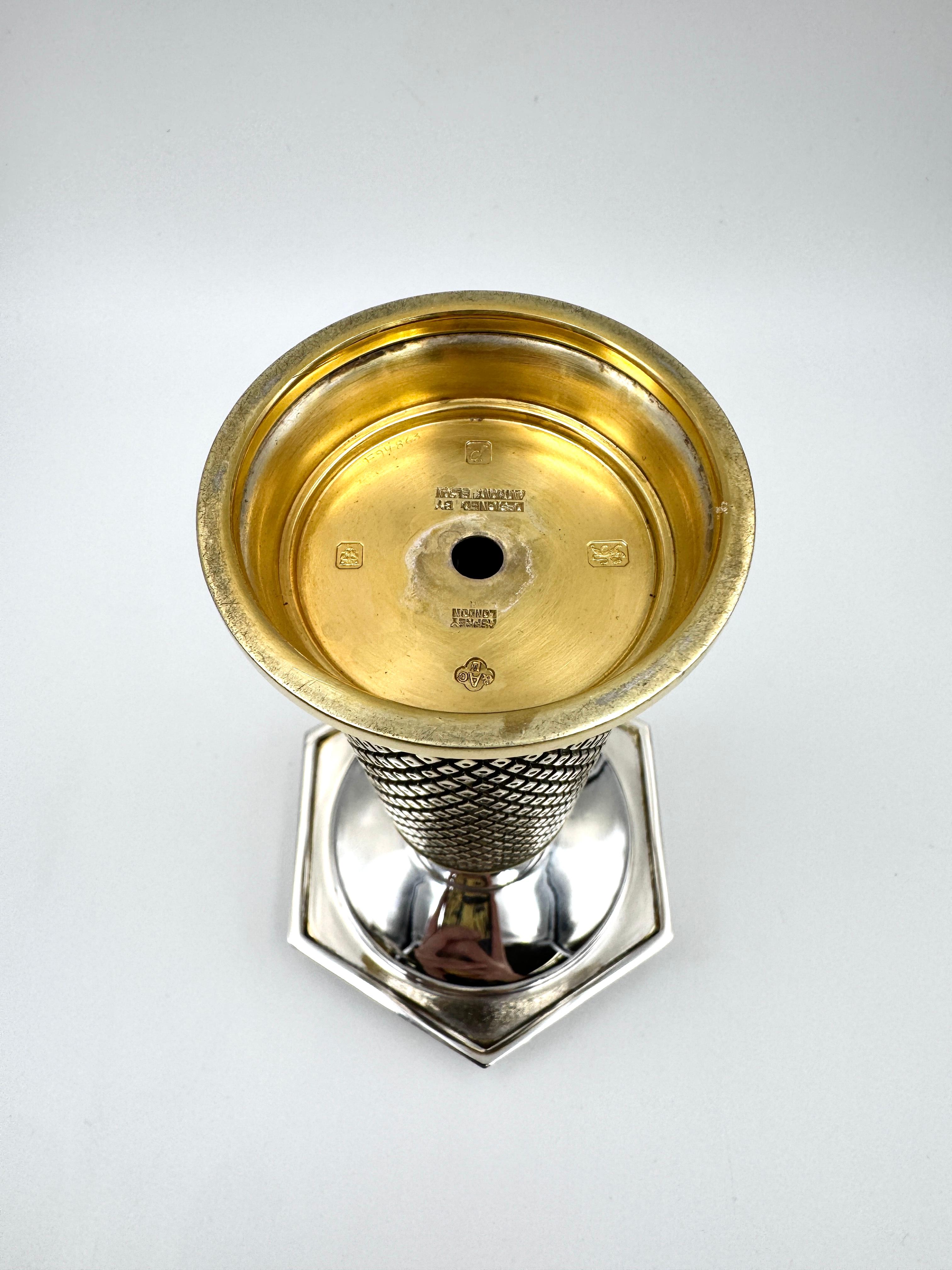 Pair of Asprey & Co. Candlesticks For Sale 5