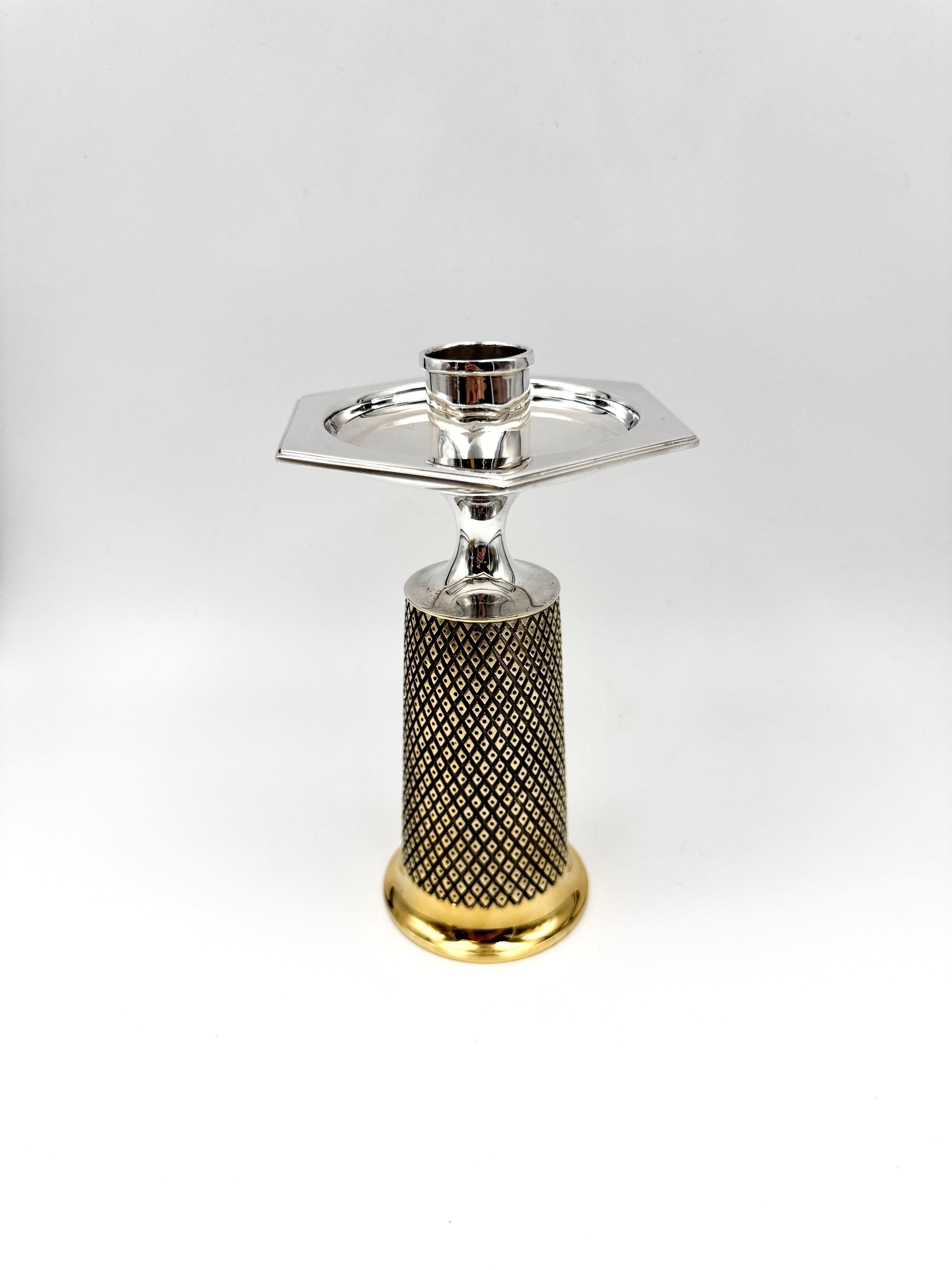 Pair of Asprey & Co. Candlesticks For Sale 1