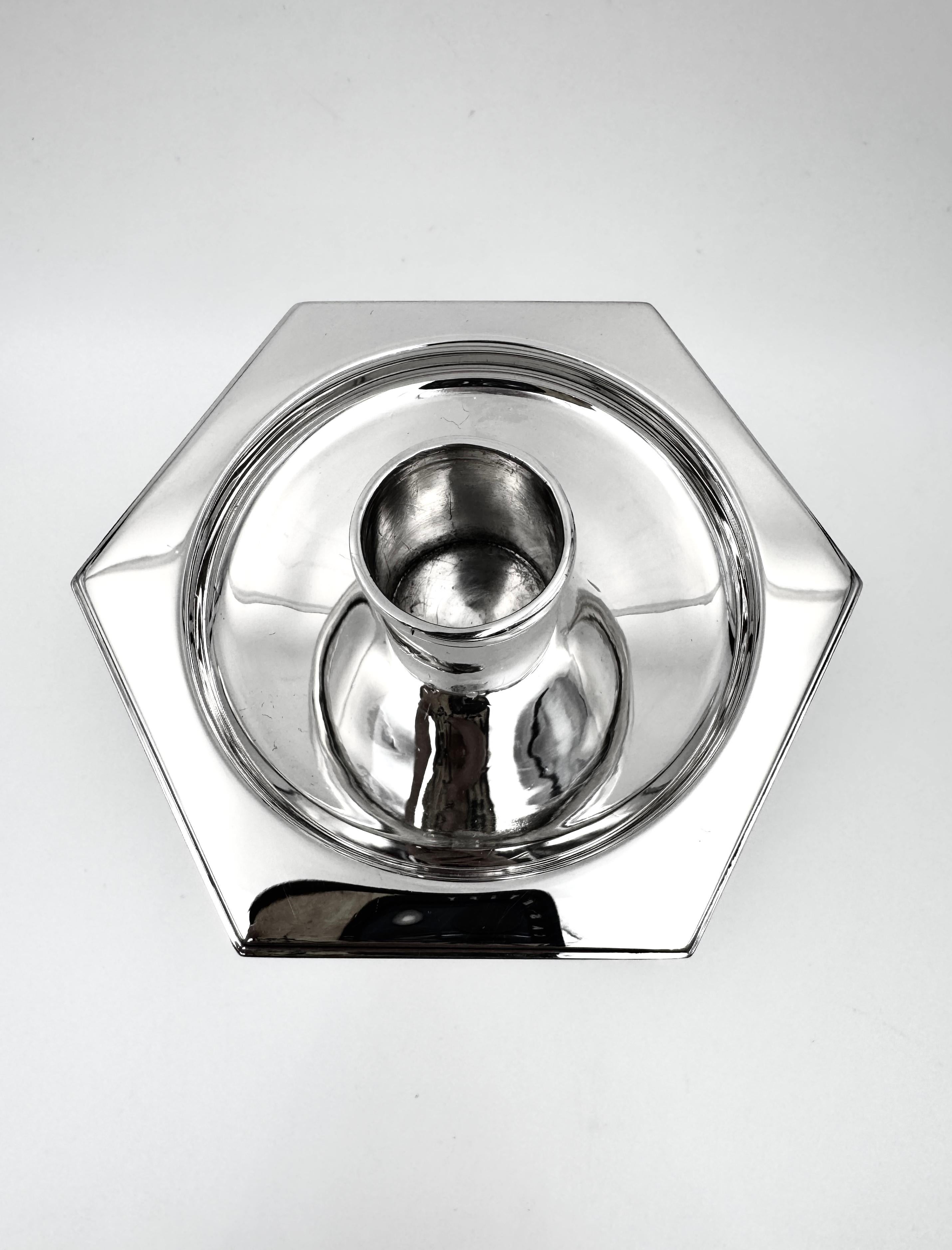 Pair of Asprey & Co. Candlesticks For Sale 2