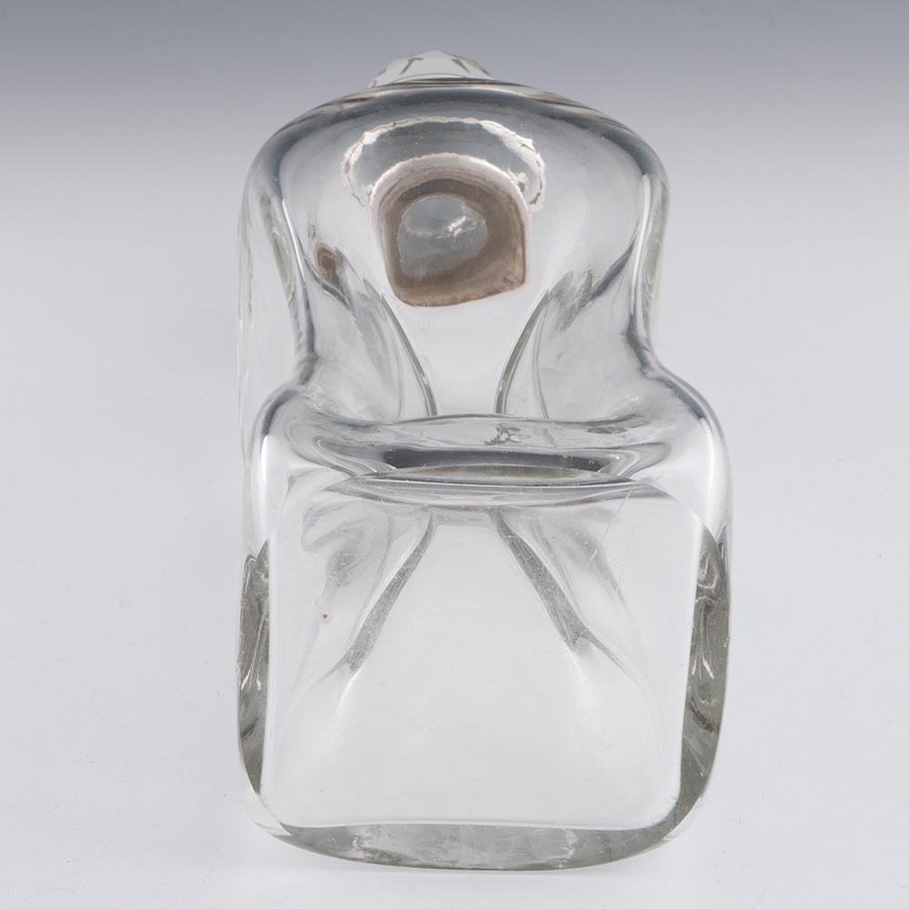 Paar Asprey Dekanter - Dagobert mit Silberkragen (20. Jahrhundert) im Angebot