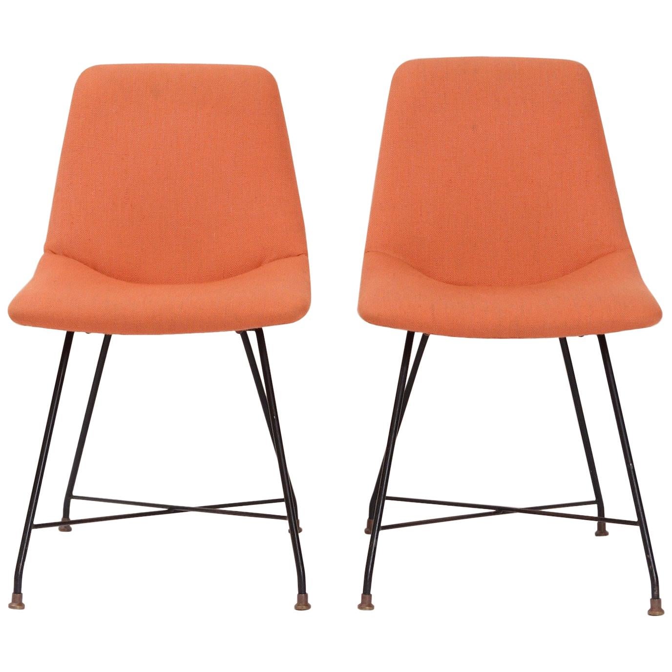 Pair of ‘Aster’ Chairs by Augusto Bozzi, Italy, circa 1956