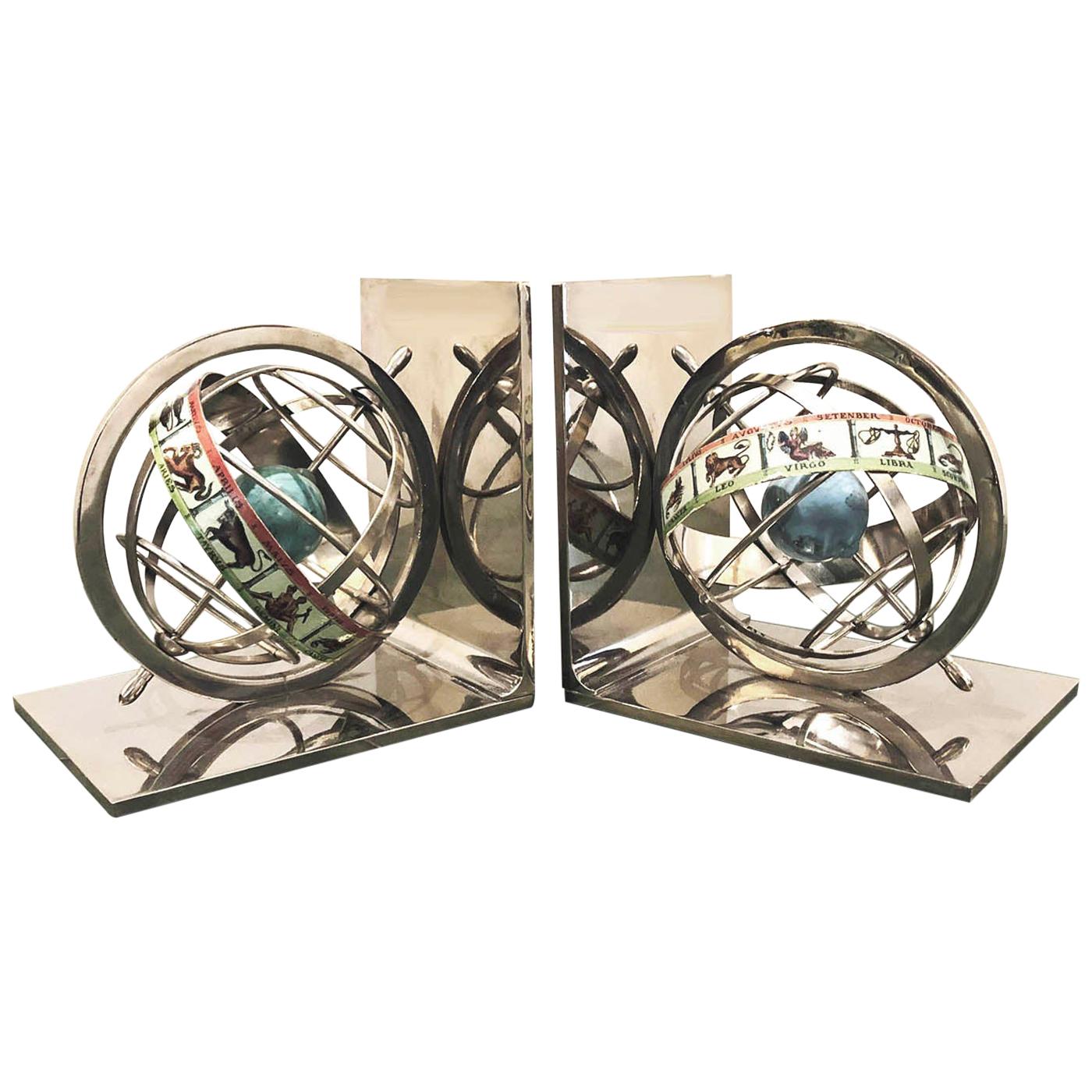 Pair of Astrological Bookends
