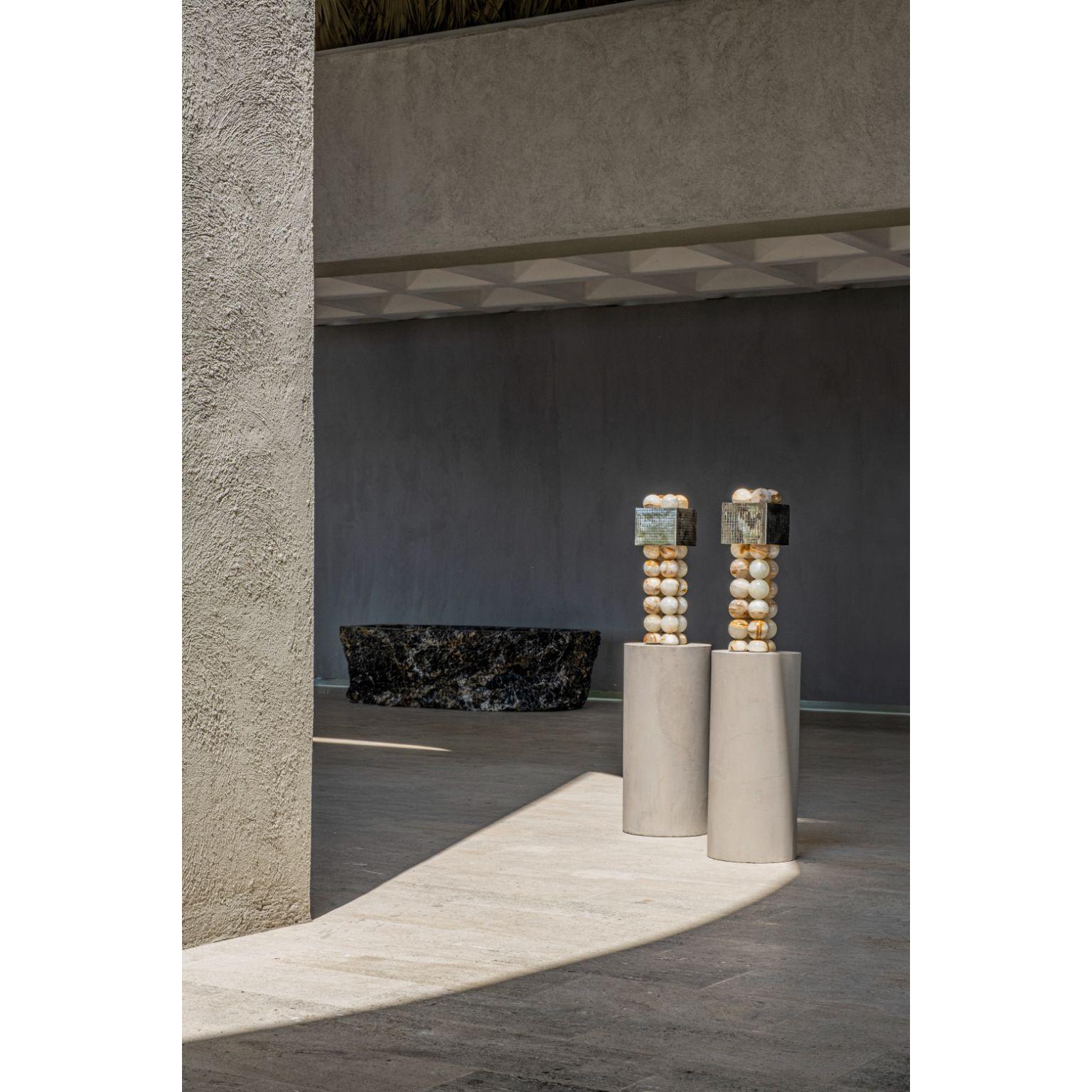 Contemporary Pair of Atalaya Table Lamps by Cristián Mohaded  For Sale