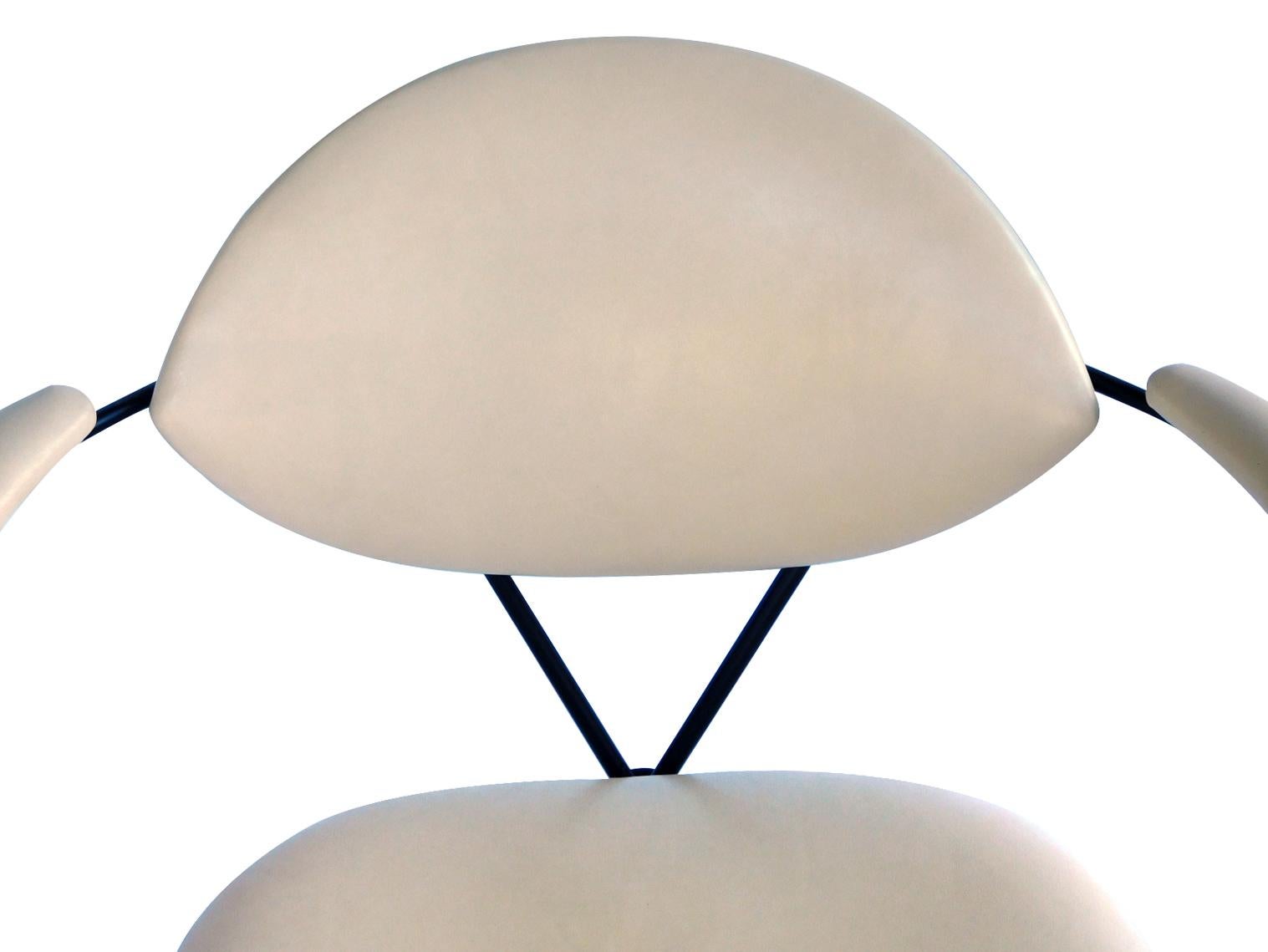 Mid-Century Modern Pair of Atomic Age 1950s Lounge Chairs by Joseph Cicchelli for Reilly-Wolff