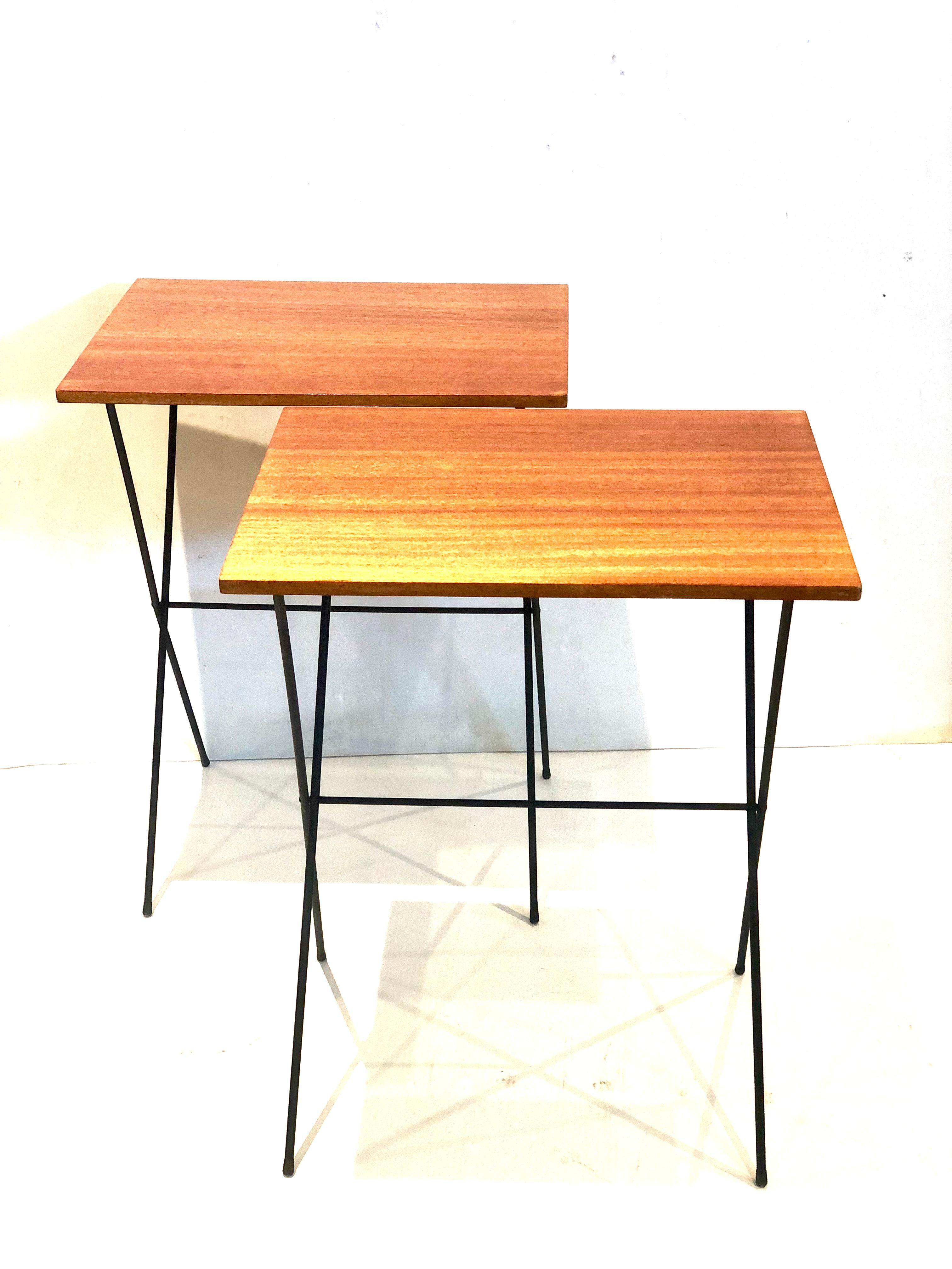 1950s vintage tv trays for sale