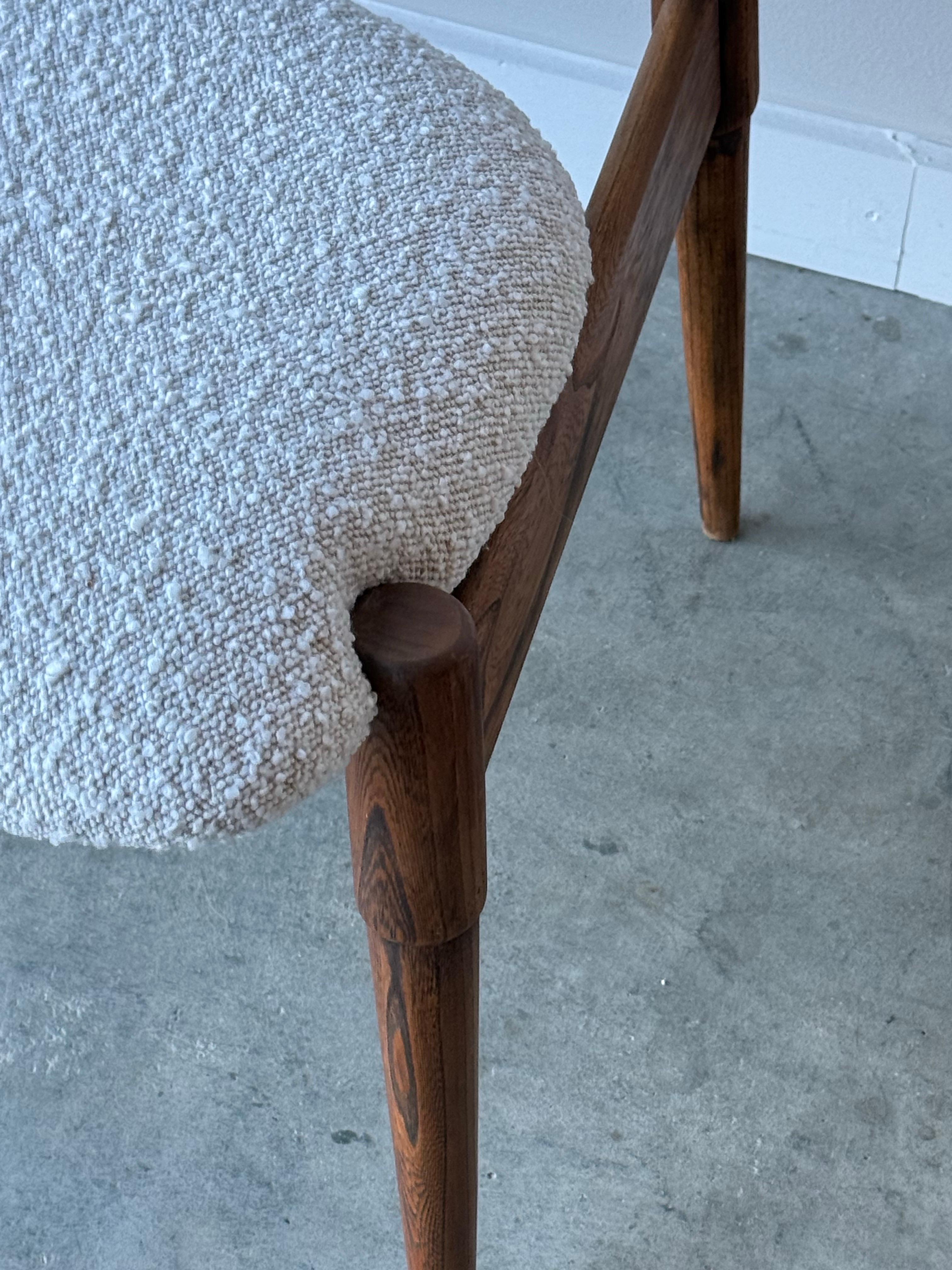Paire de chaises de l'ère atomique en bouclé - une paire en vente 3