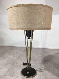 Pair of Atomic Era Gerald Thurston for Lightolier Rocket Table Lamps