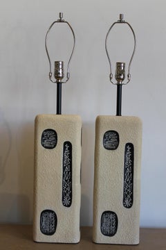 Pair of Atomic Lamps Signed F.A.I.P.