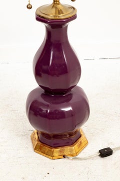 Paire de lampes Aubergine Christopher Spitzmiller