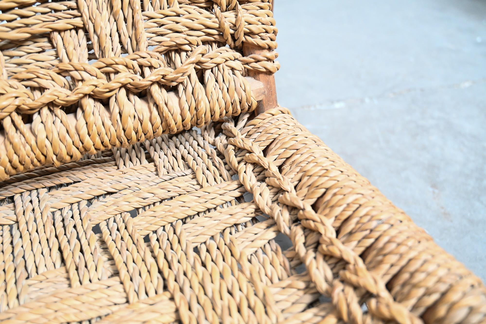 Paar niedrige Stühle Audoux Minet im Angebot 4