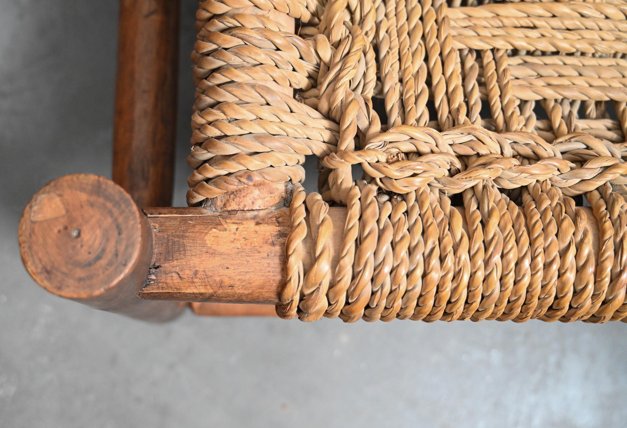 Paar niedrige Stühle Audoux Minet im Angebot 8