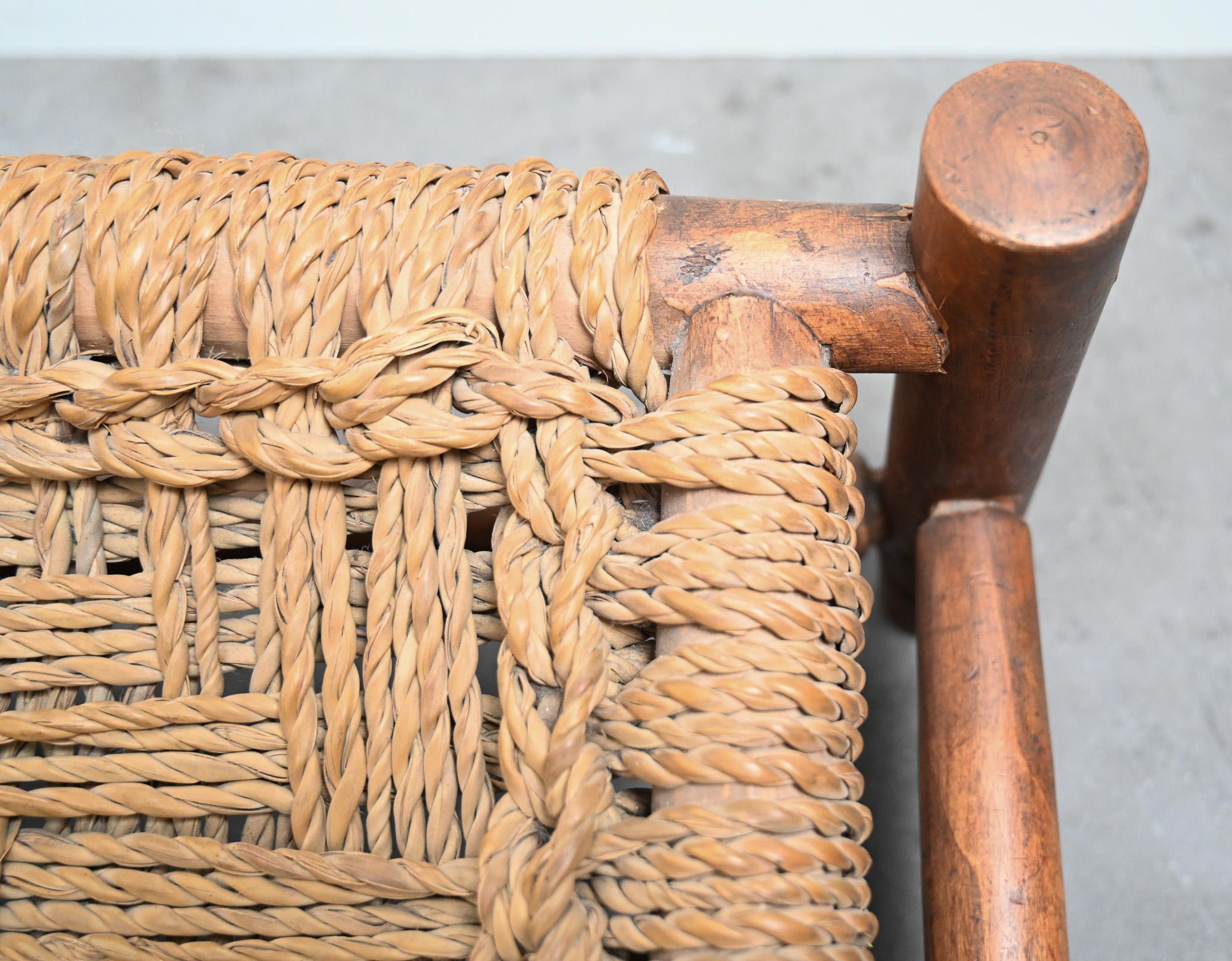 Paar niedrige Stühle Audoux Minet im Angebot 9