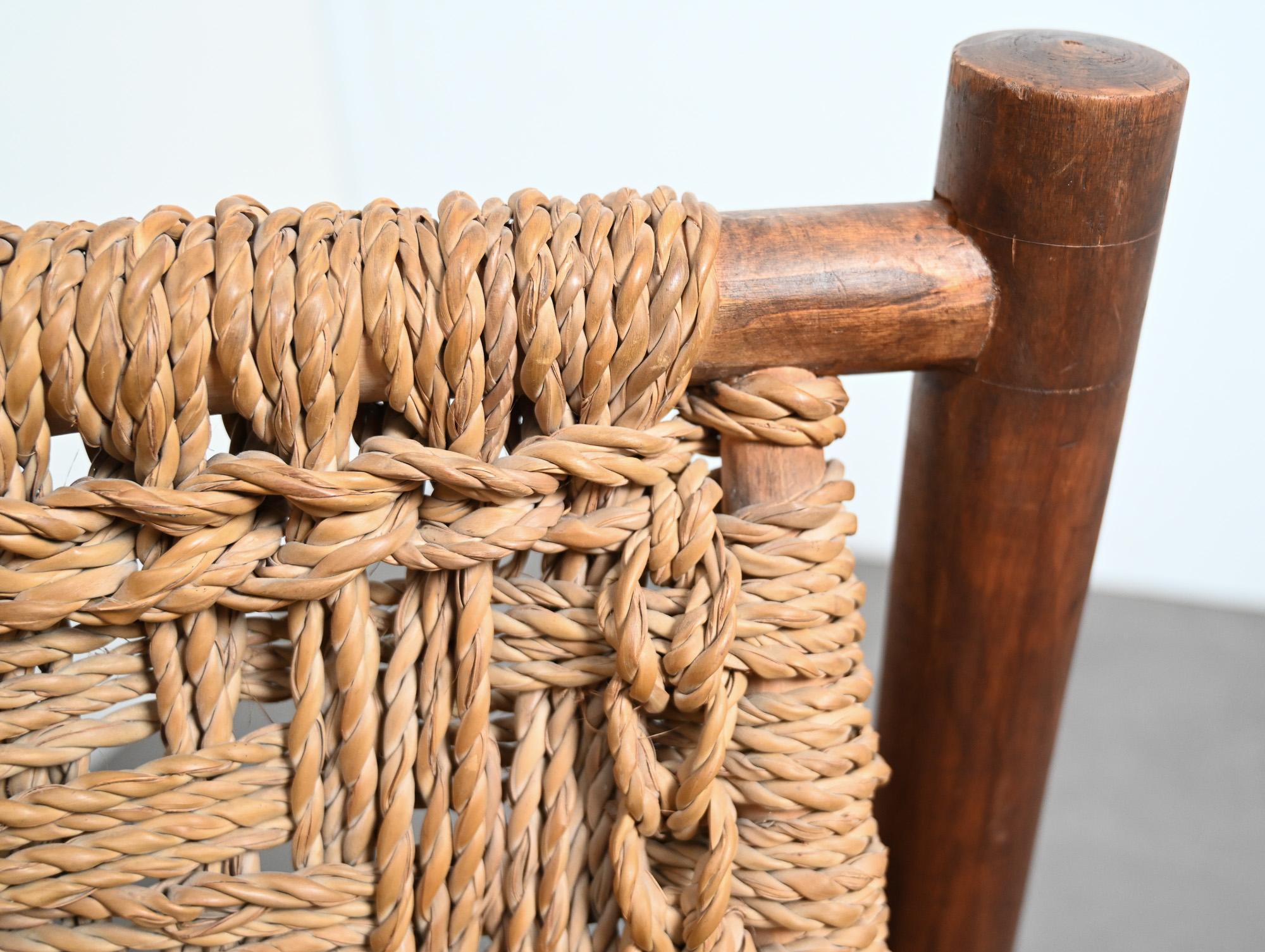 Paar niedrige Stühle Audoux Minet im Angebot 10