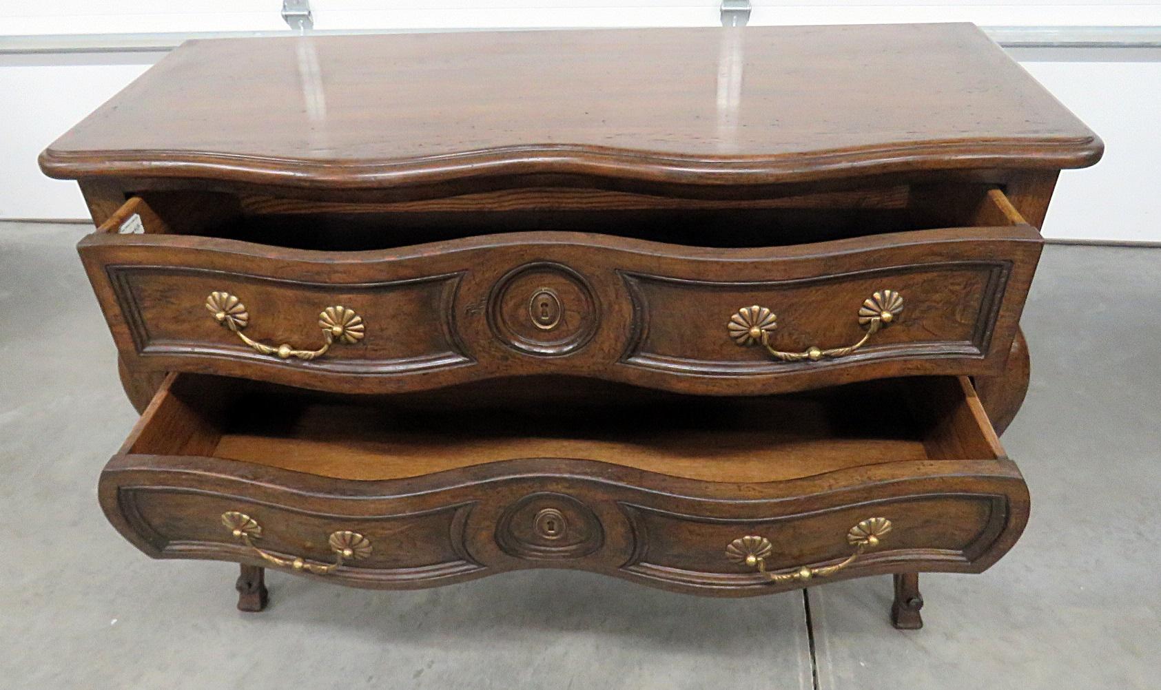 20th Century Pair of Auffray Bombe Commodes