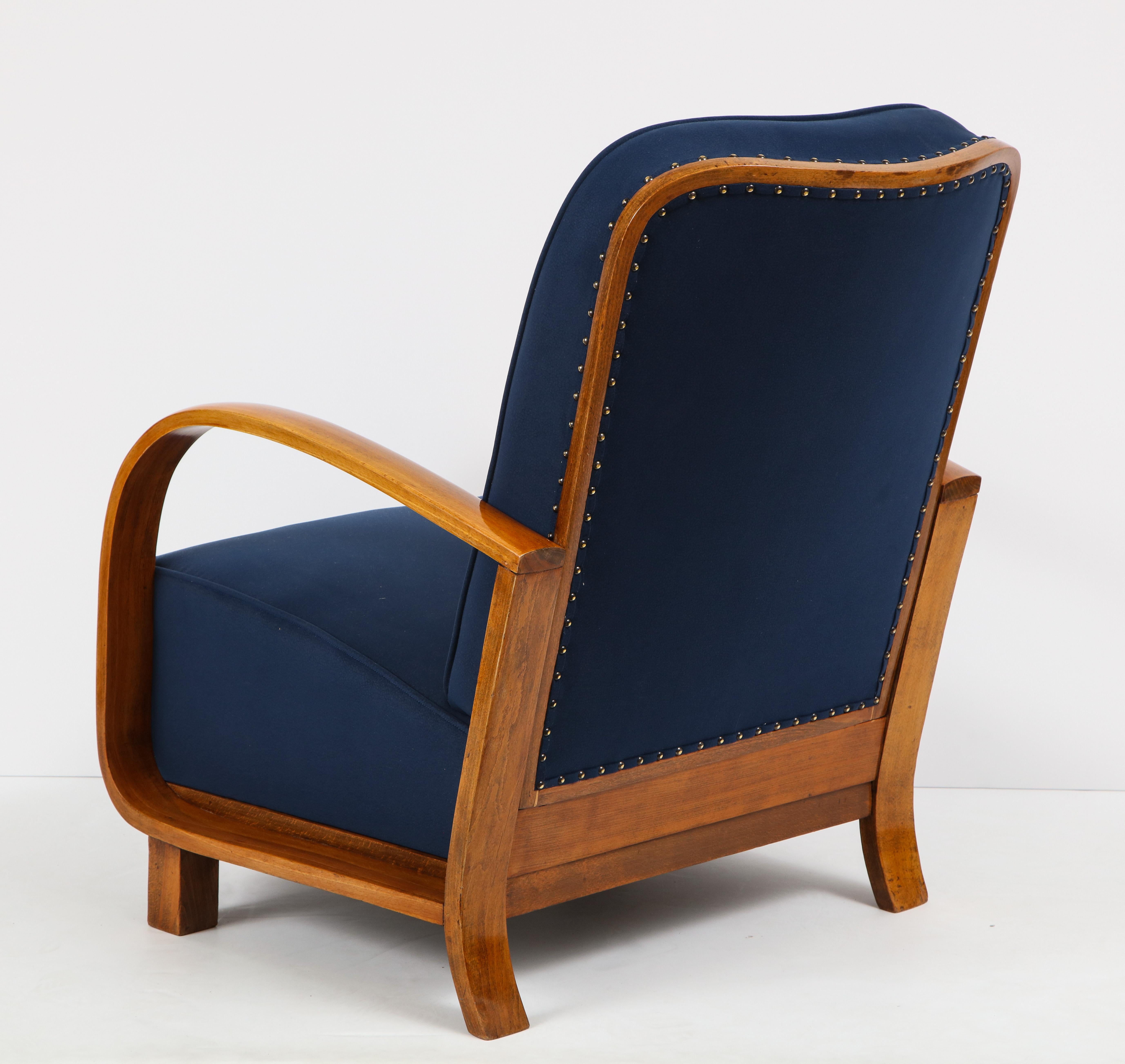 Pair of Austrian Art Deco Armchairs 12