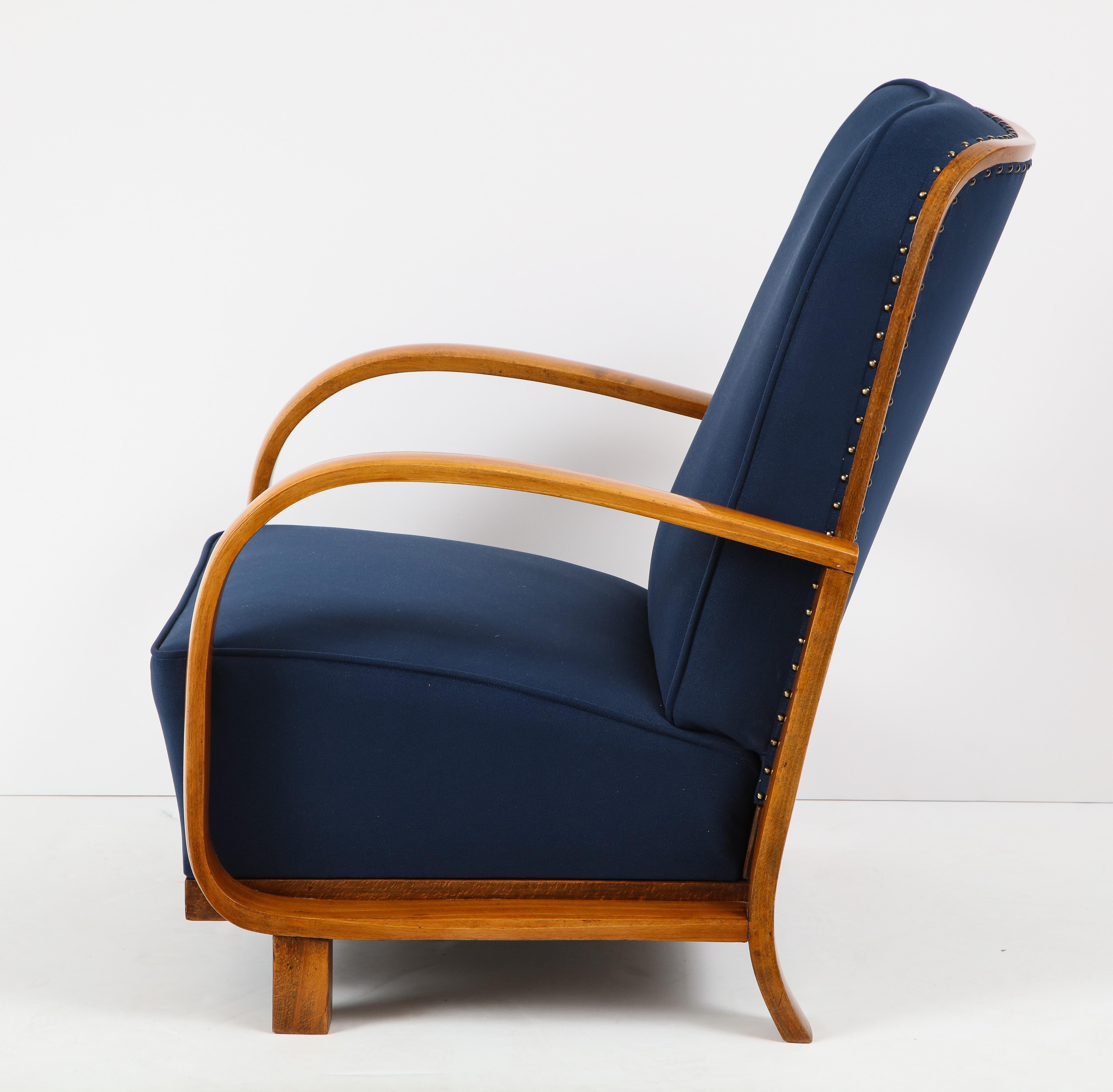 Pair of Austrian Art Deco Armchairs 13