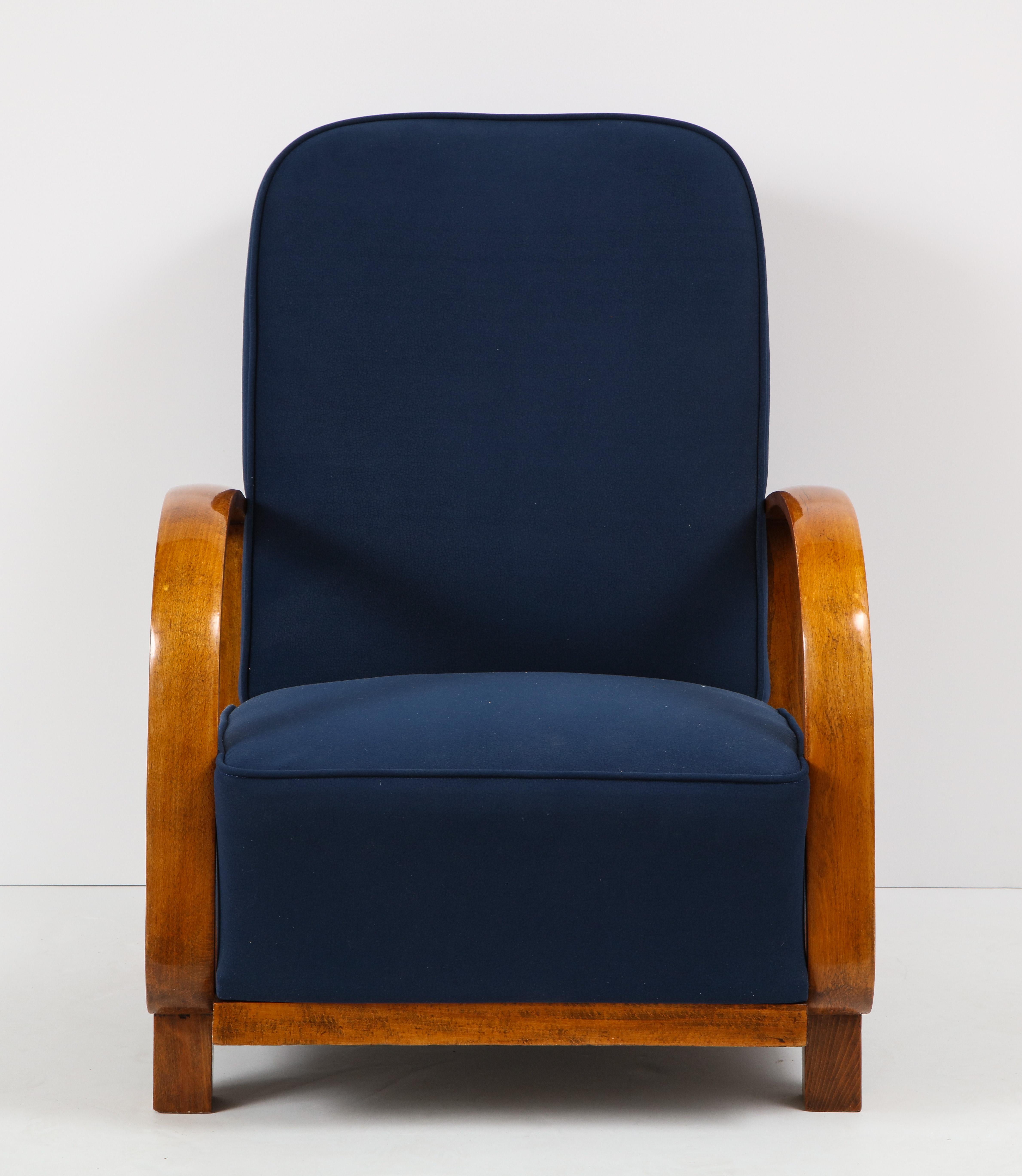 Pair of Austrian Art Deco Armchairs 15