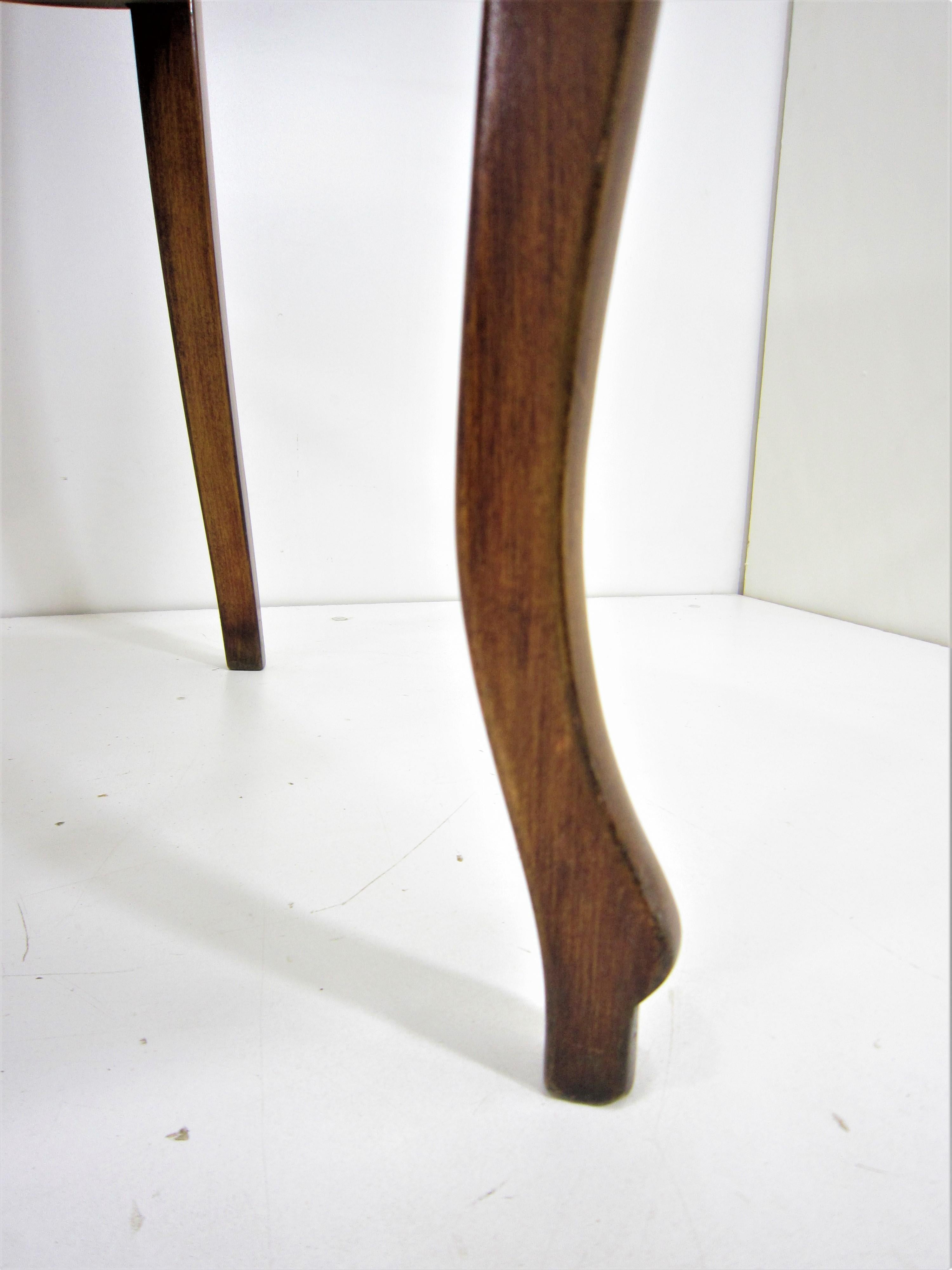 Pair of Austrian Art Nouveau Upholstered Bentwood Side Chairs For Sale 4