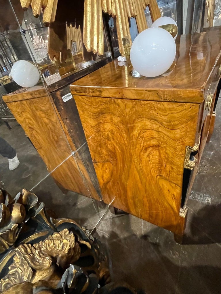 Pair of Austrian Empire Side Cabinets 5