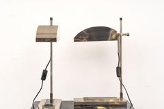 Pair of Authentic Bauhaus desk lamp Designed by Marcel Breuer.