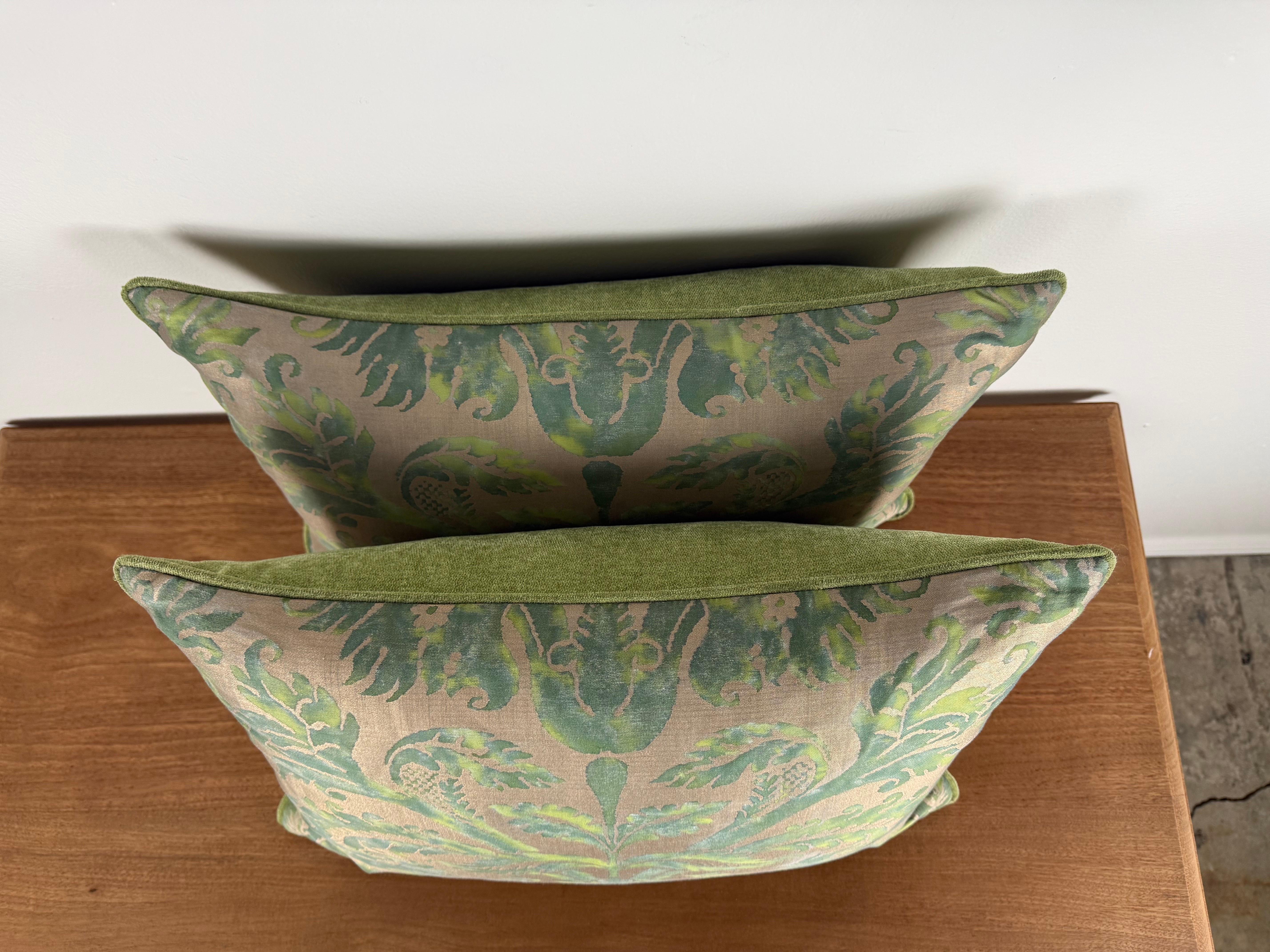 Coppia di autentici cuscini 