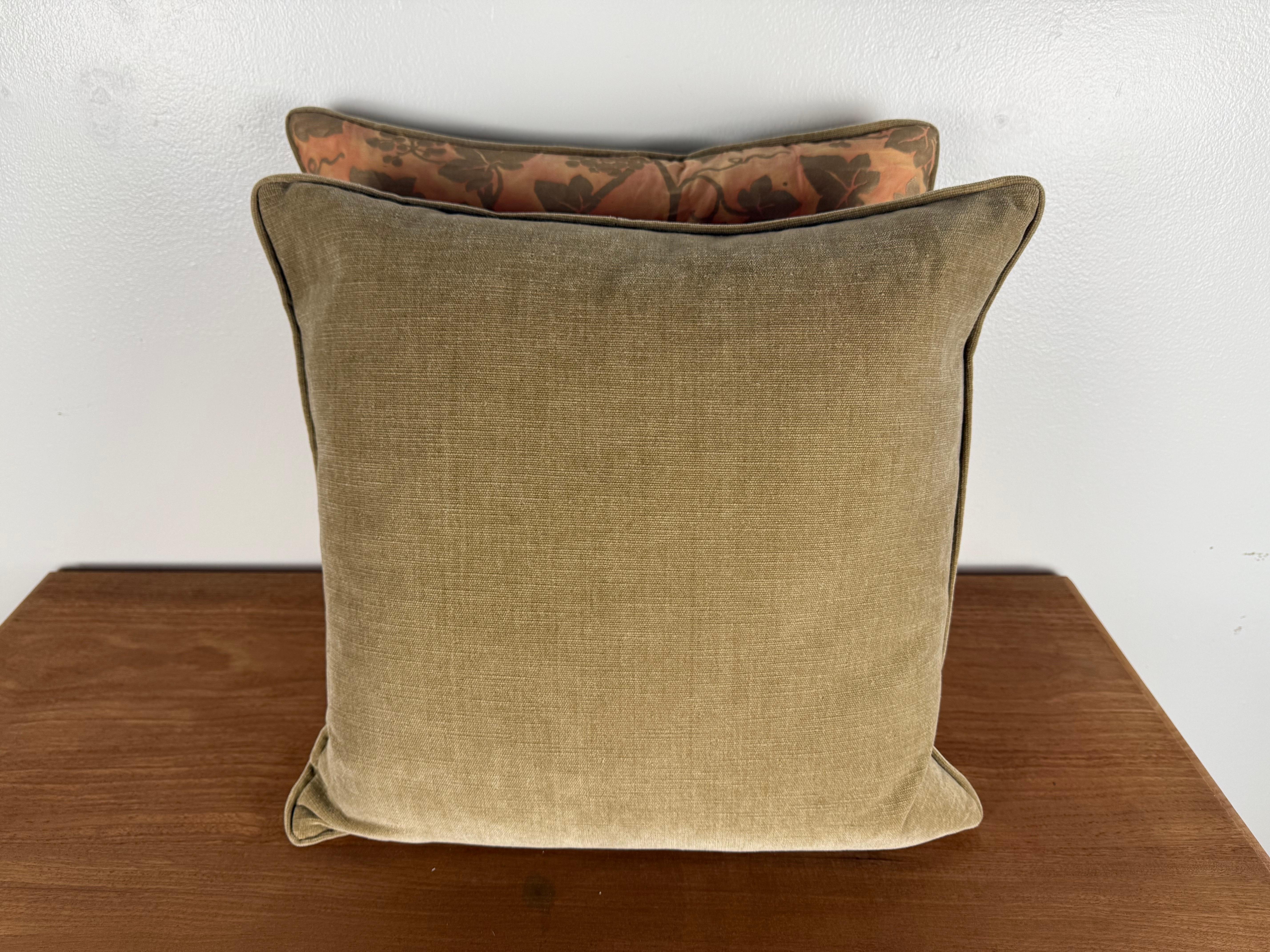 XXI secolo e contemporaneo Coppia di autentici cuscini 