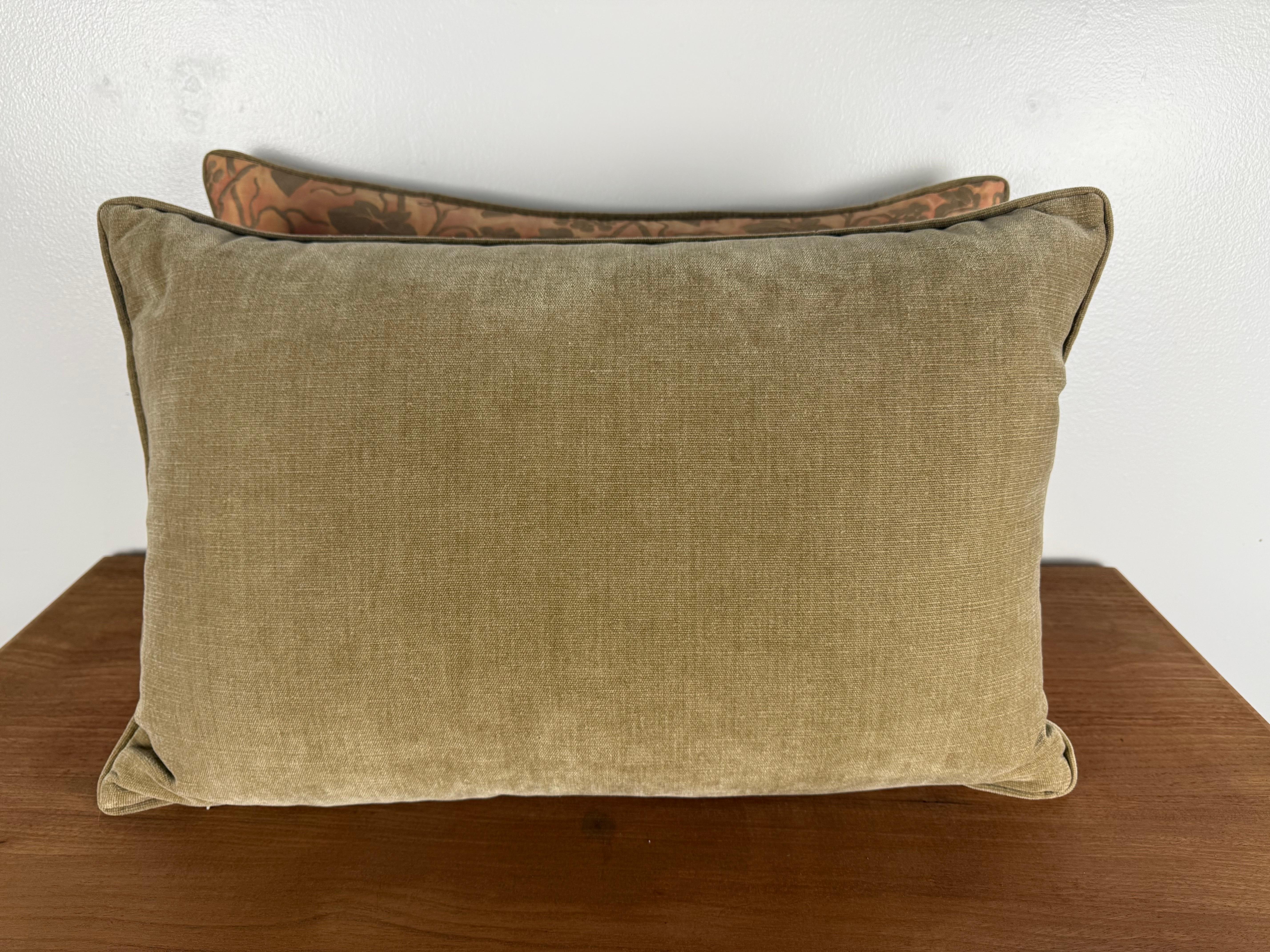 Cotone Coppia di autentici cuscini 