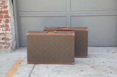Pair of Authentic Louis Vuitton Luggage Pieces