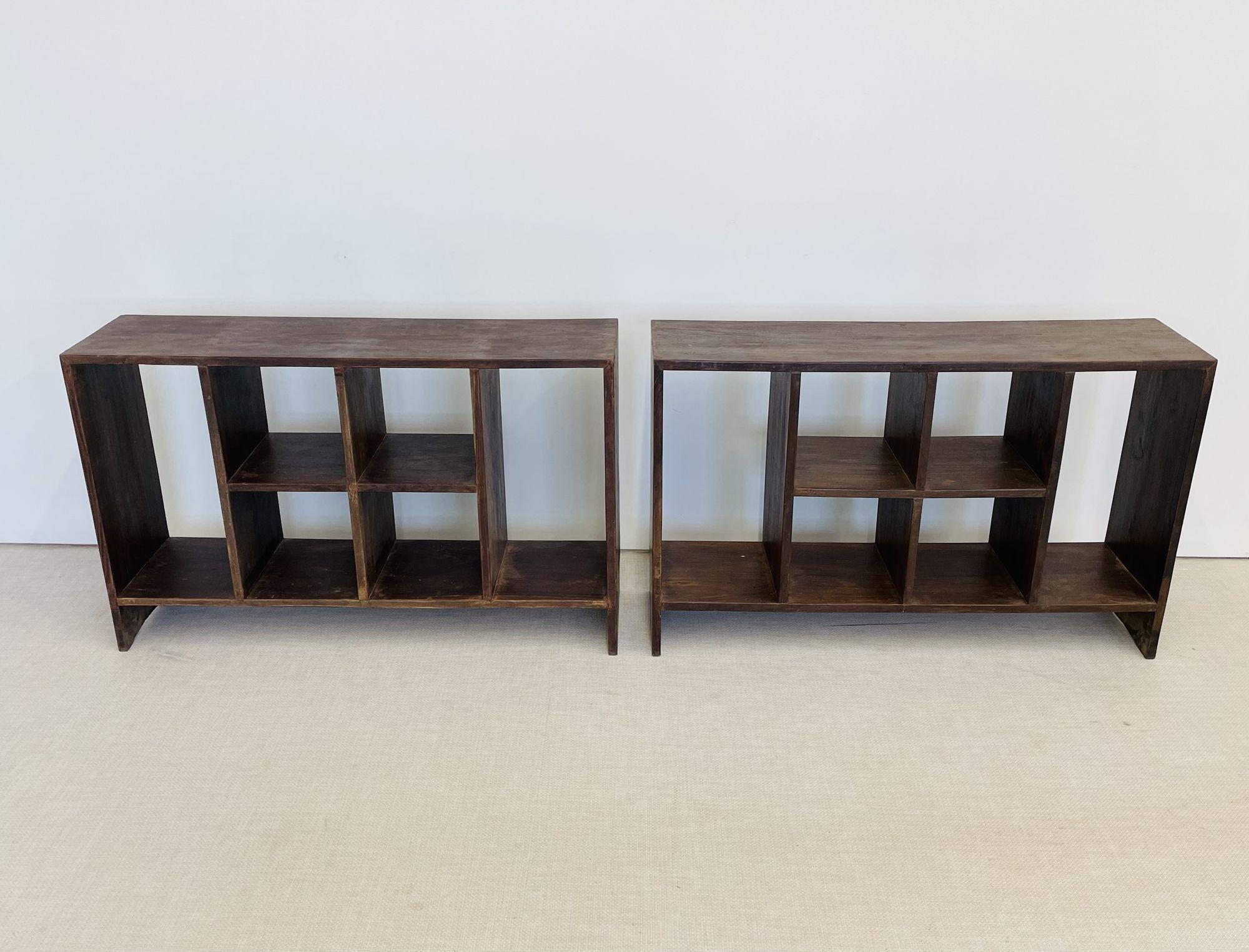 20th Century Pair of Authentic Pierre Jeanneret Bookcases / Shelving Unit, Mid-Century Modern