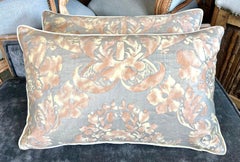 Paire d'authentiques coussins vintage Fortuny