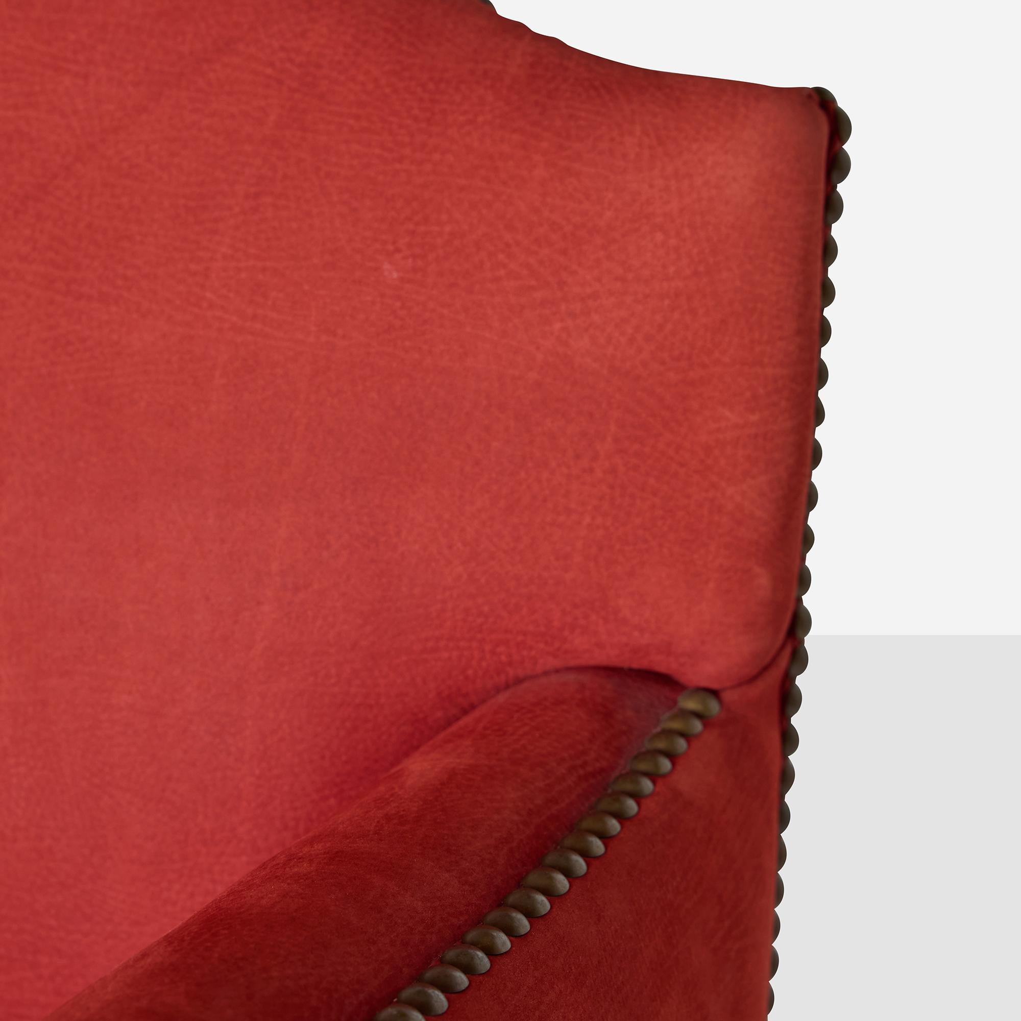 Paire de fauteuils club Ava dans le style de Frits Henningsen en vente 3