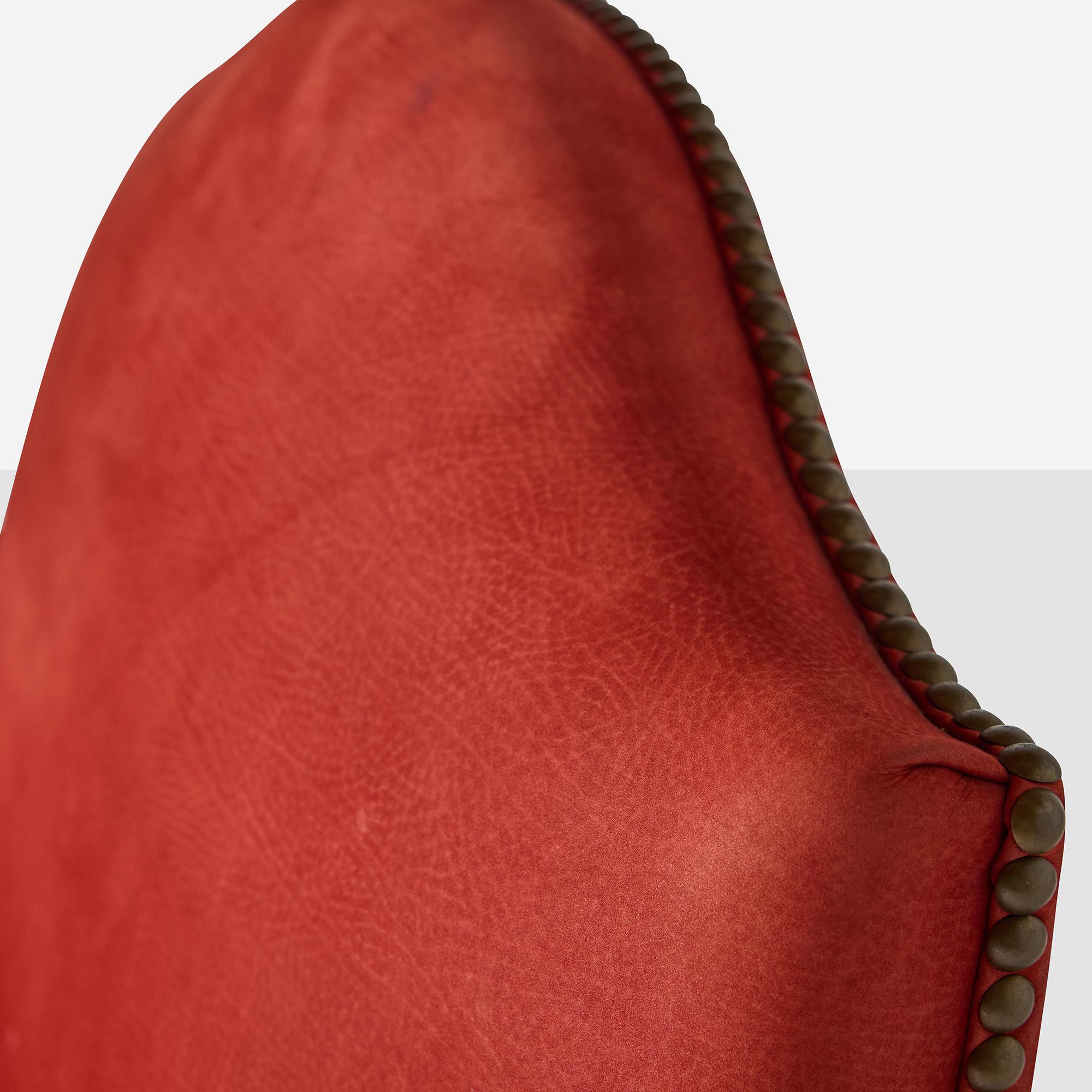 Paire de fauteuils club Ava dans le style de Frits Henningsen en vente 2