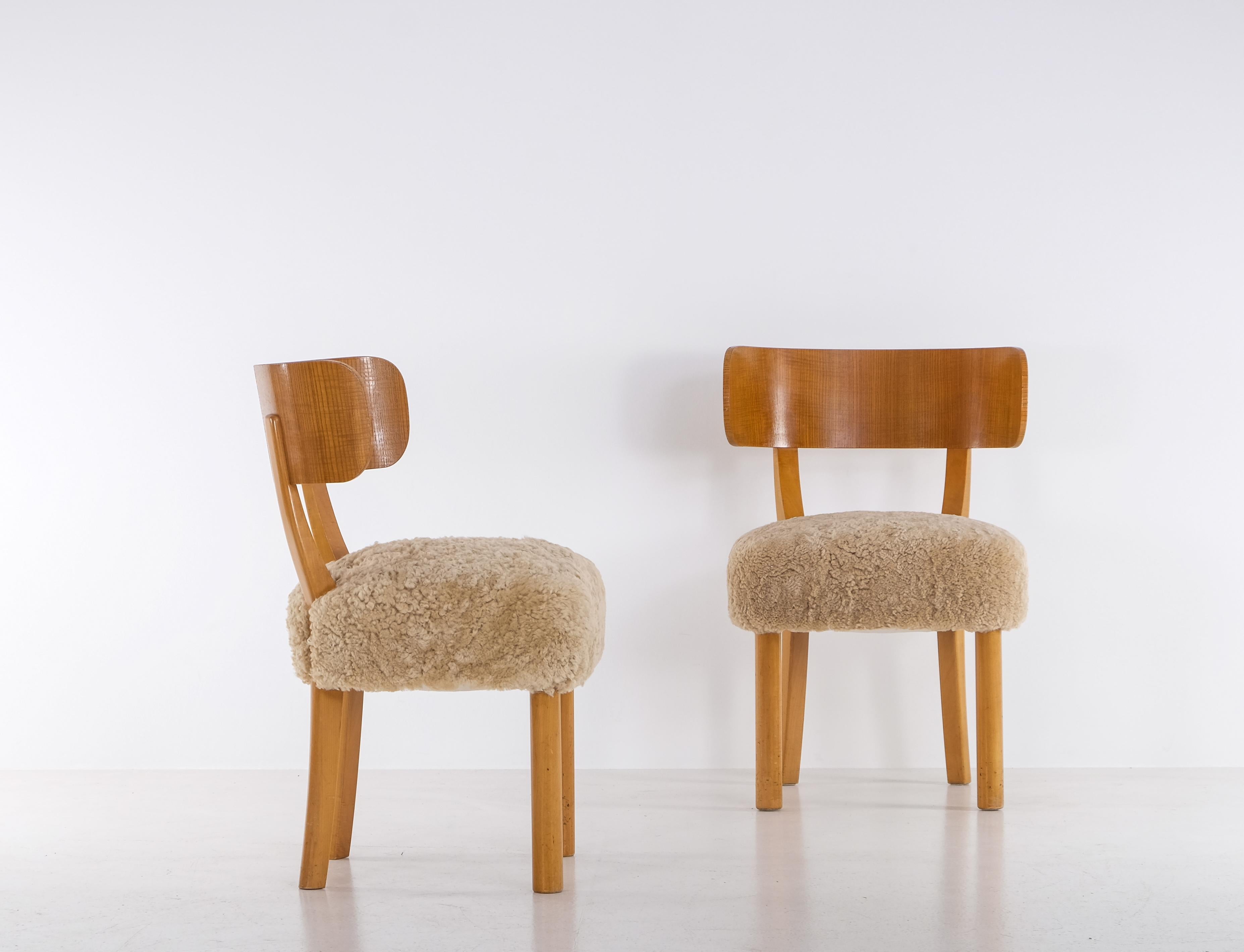 Ein Paar Axel-Einar Hjorth „Birka“-Stühle von Nordiska Kompaniet, 1930er Jahre im Angebot 8