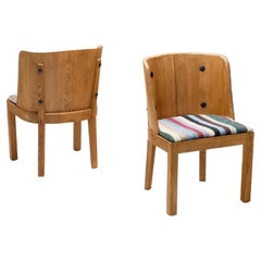 Pair of Axel Einar Hjorth "Lovö" Chairs for Nordiska Kompaniet, Sweden 1930s