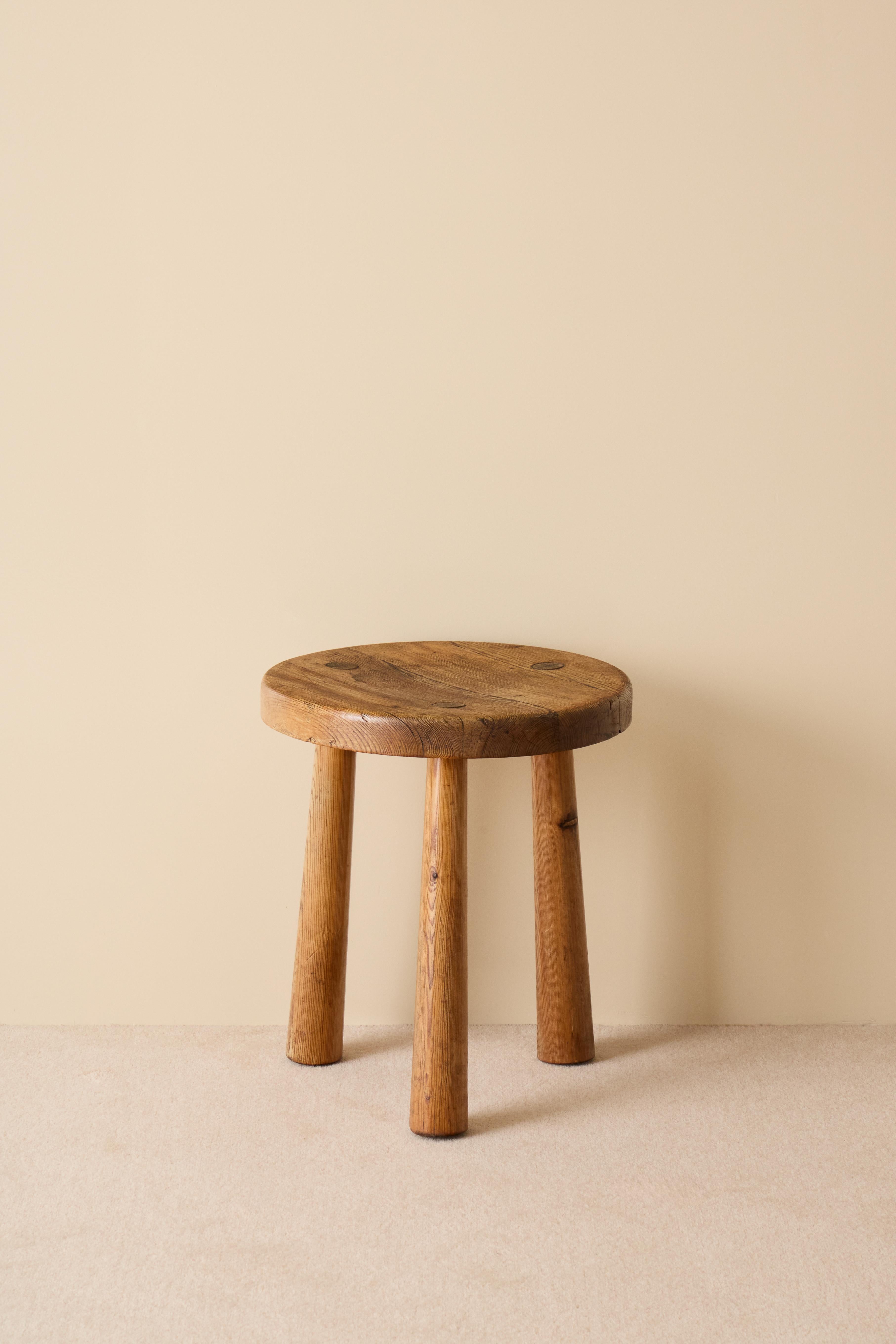 Scandinave moderne Paire de tabourets/tables d'appoint Koga d'Axel-Einar Hjorth, Suède, années 1930 en vente