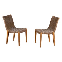 Pair of Axel Larsson Chairs by Bodafors, 1940s