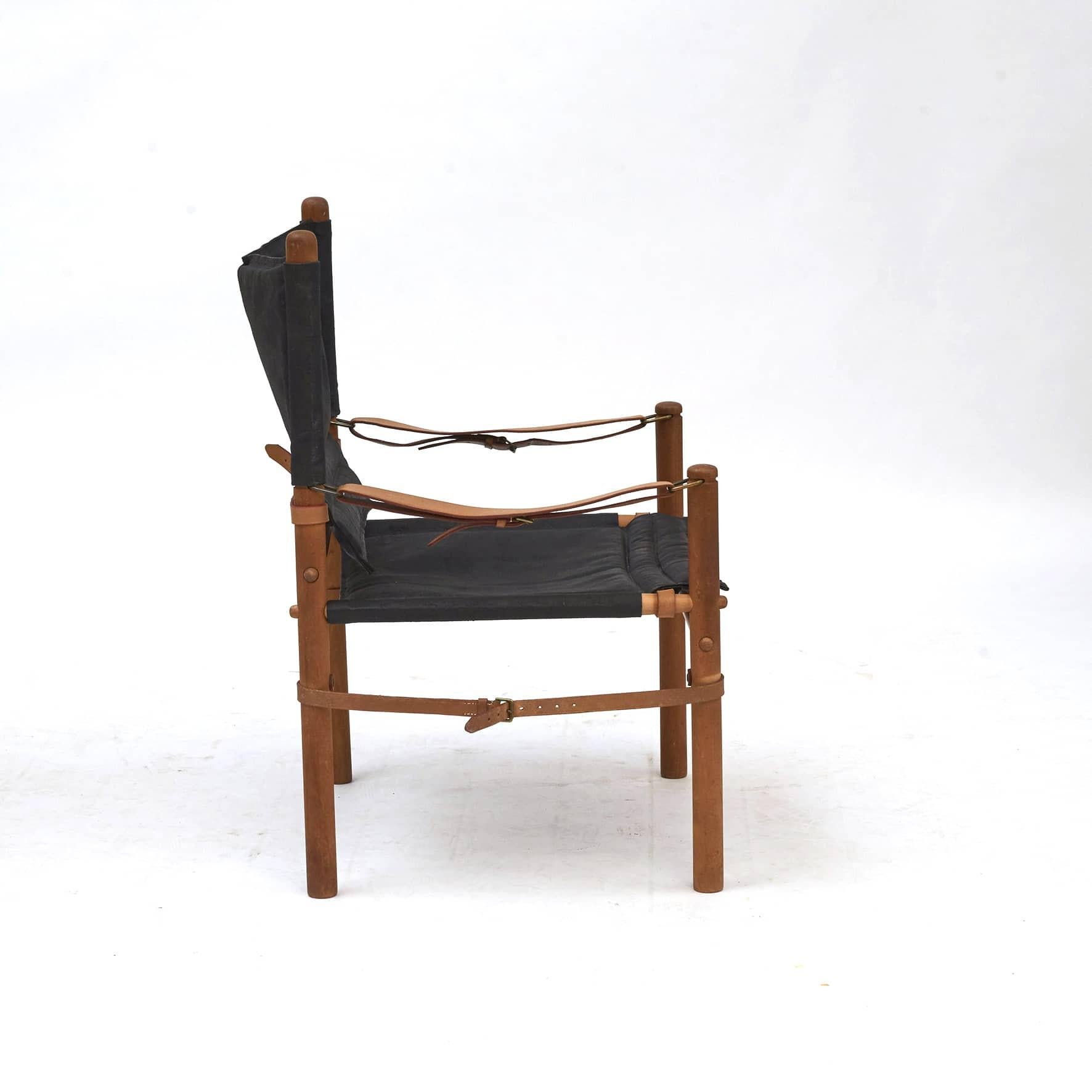Scandinavian Modern Pair of Axel Thygesen Oasis Safari Chairs for Interna, Denmark, 1960's For Sale