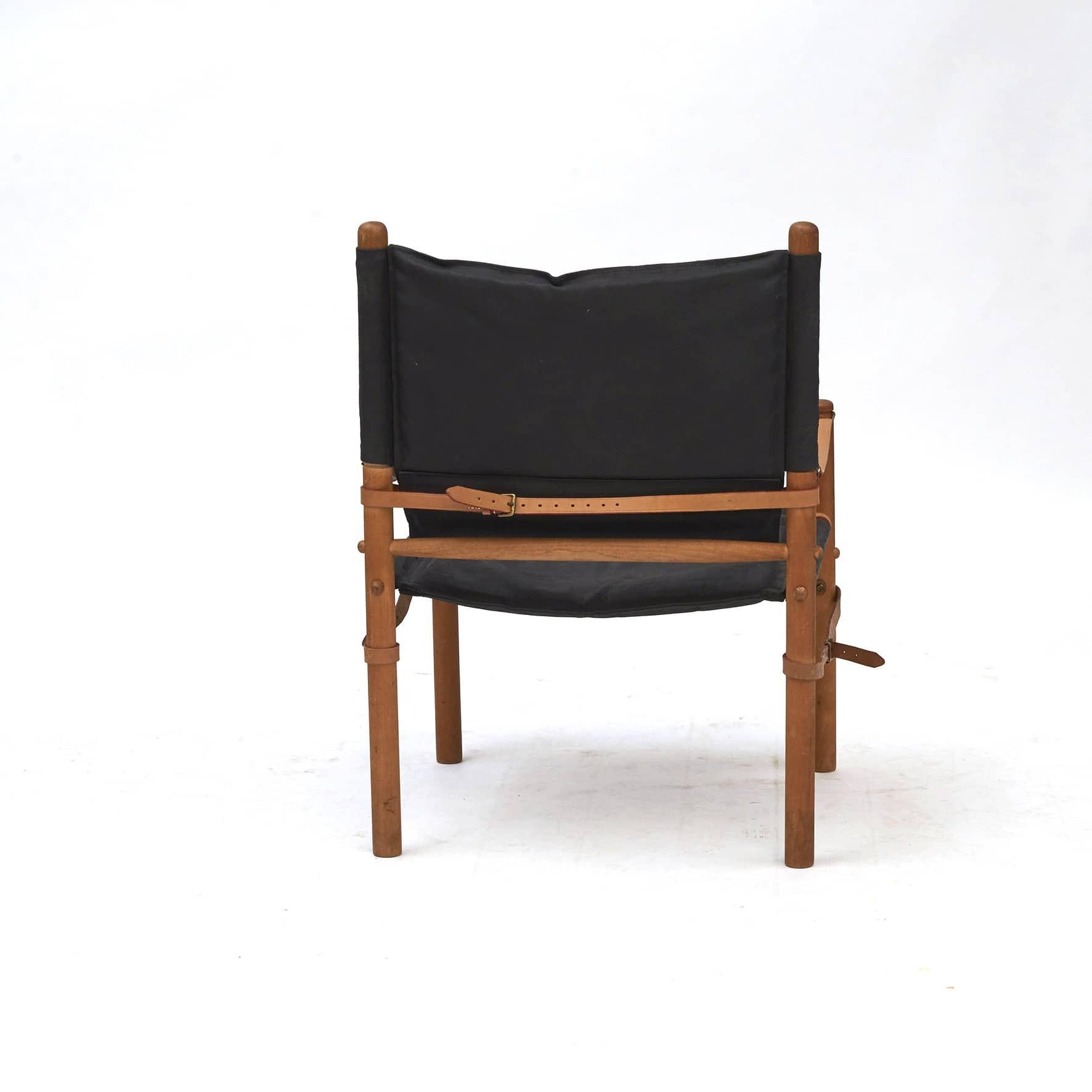 Scandinavian Modern Pair of Axel Thygesen Oasis Safari Chairs for Interna, Denmark, 1960s For Sale
