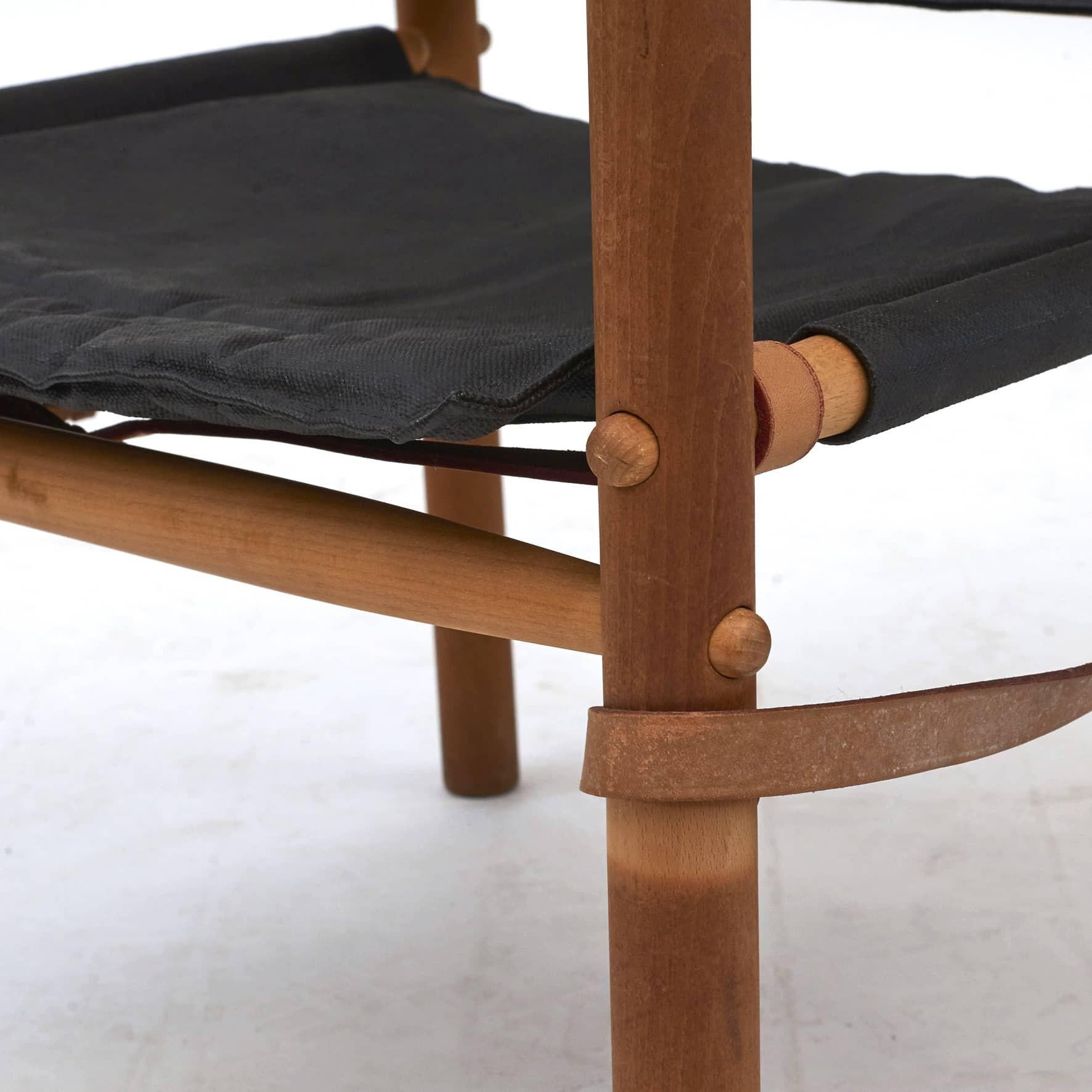 20th Century Pair of Axel Thygesen Oasis Safari Chairs for Interna, Denmark, 1960's For Sale