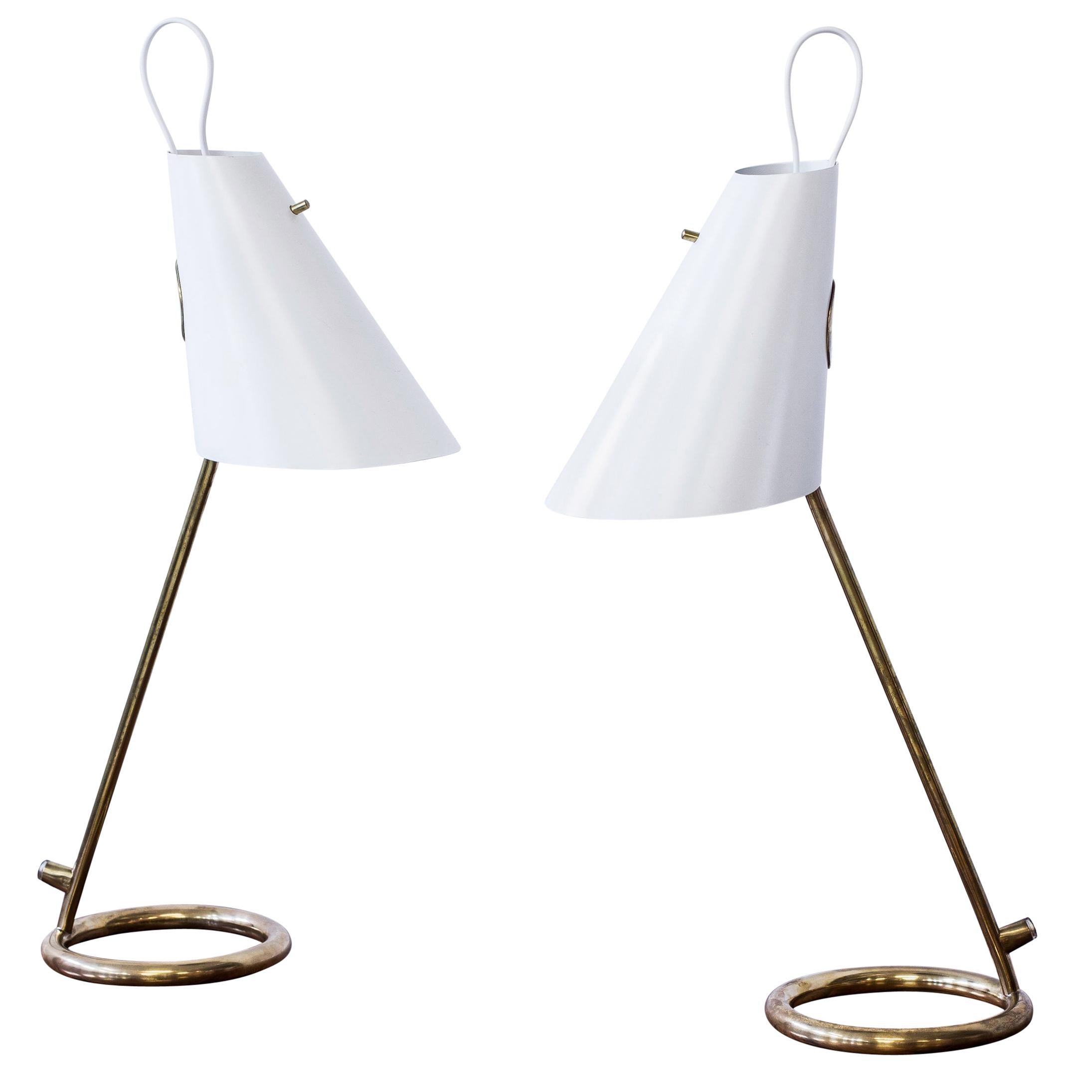 Pair of "B 90" Table Lamps by Hans-Agne Jakobsson