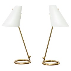 Pair of "B 90" Table Lamps by Hans-Agne Jakobsson, Sweden, 1960s