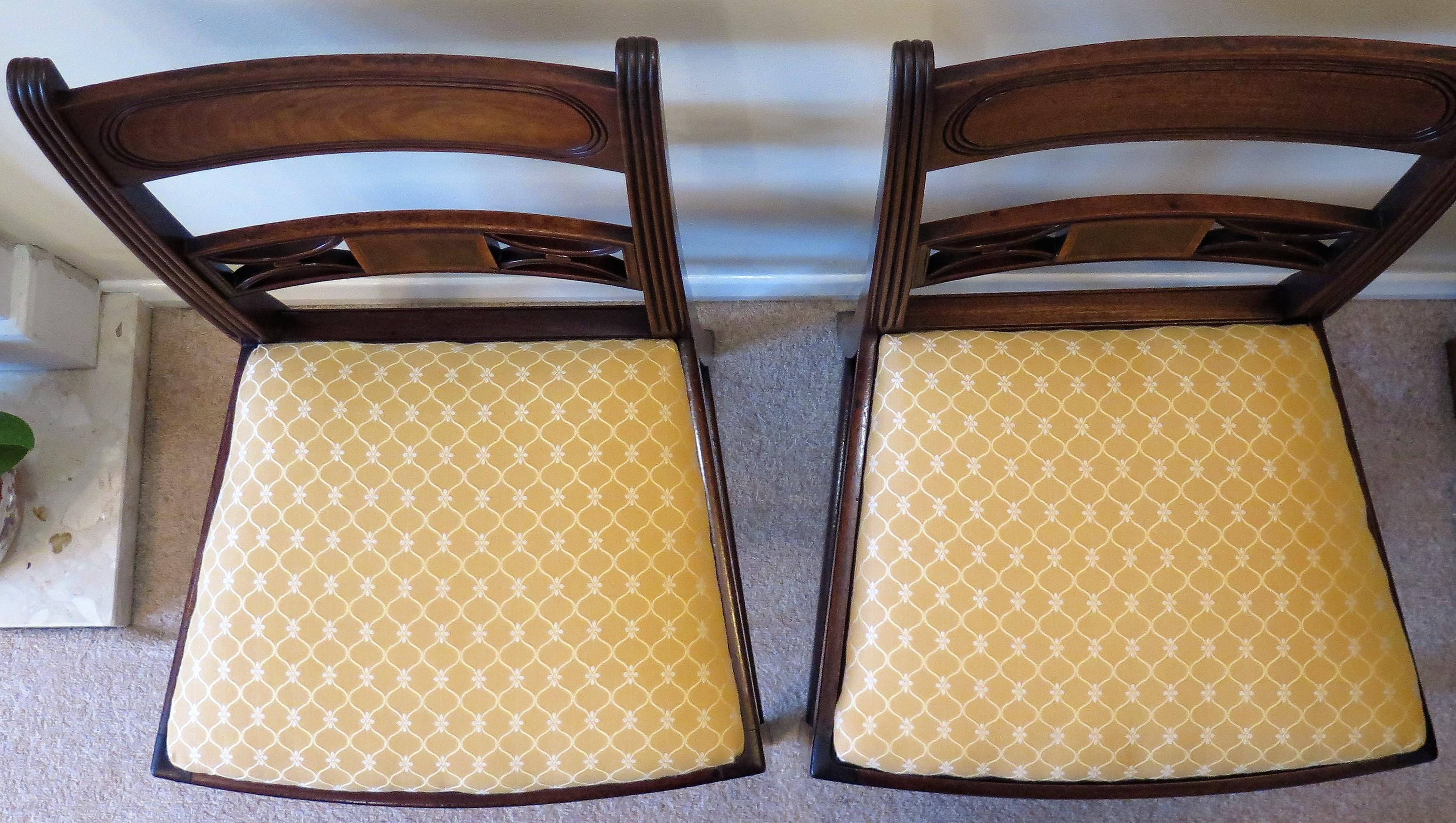 sheraton dining chairs
